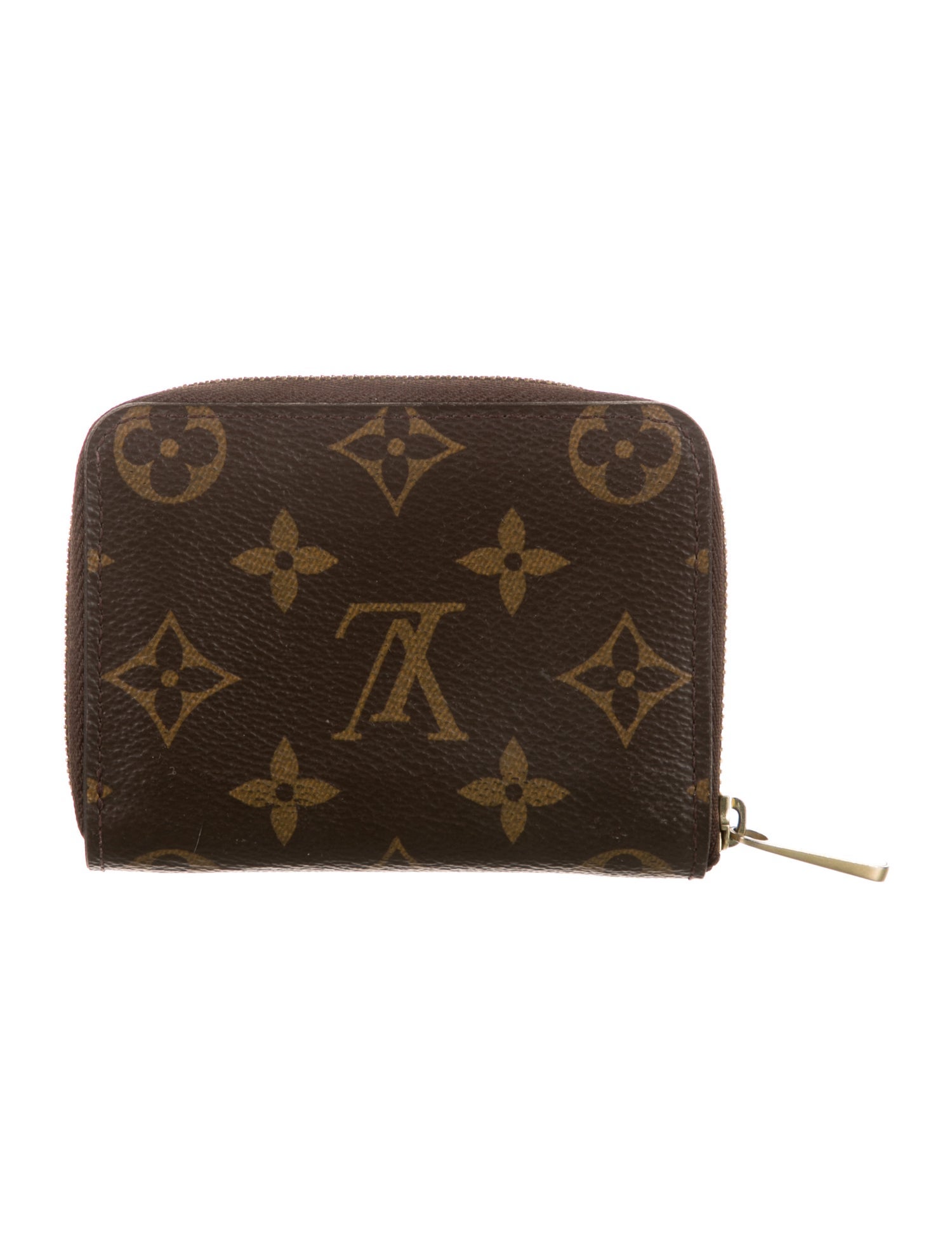 Louis Vuitton LV Monogram Coated Canvas Zippy Coin Purse