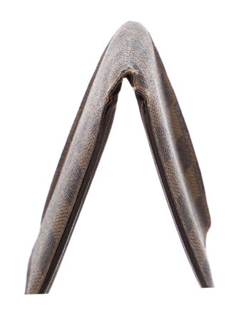 Louis Vuitton Damier Ebene Pattern Coated Canvas Multiple Wallet