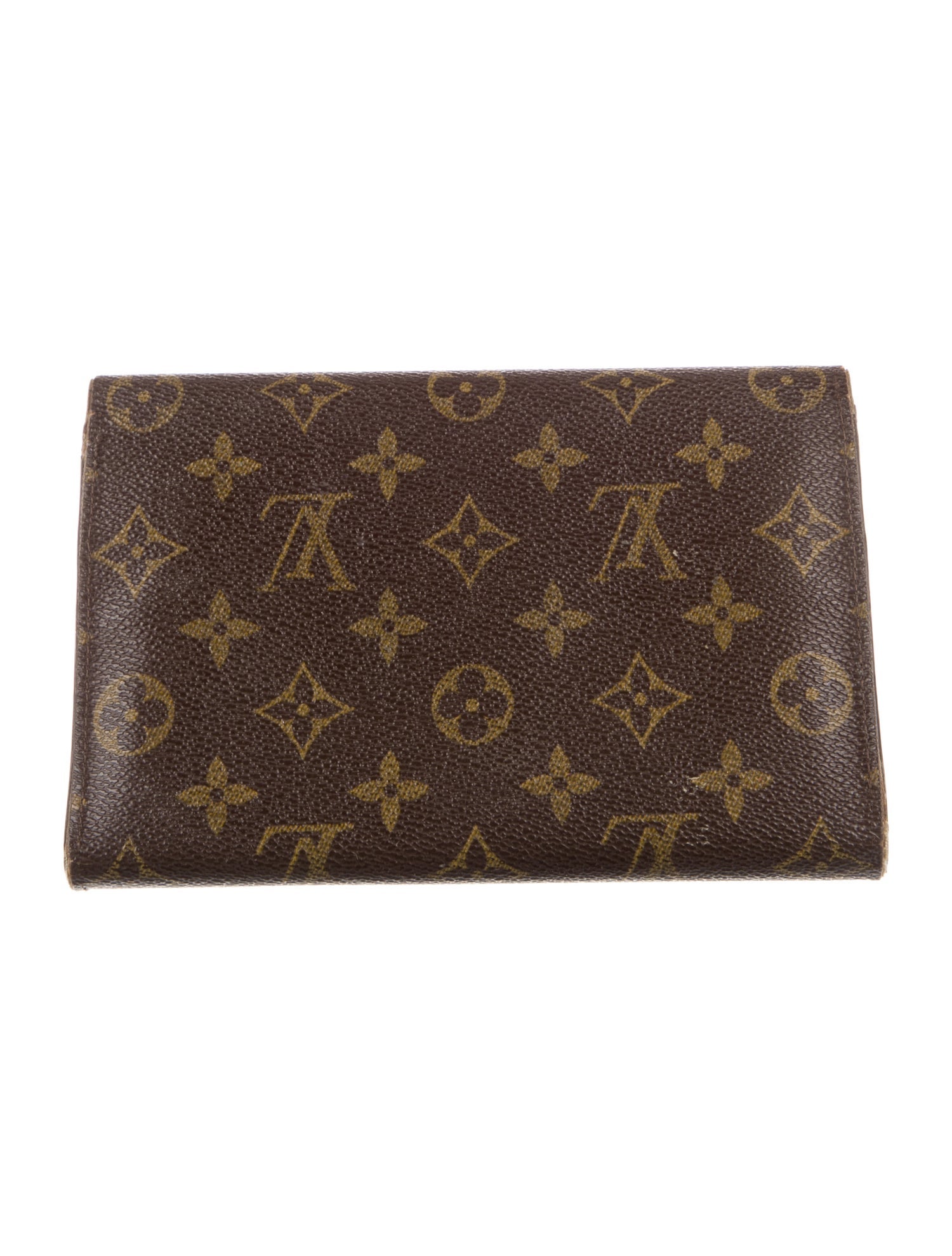 Louis Vuitton LV Monogram Coated Canvas Compact Wallet