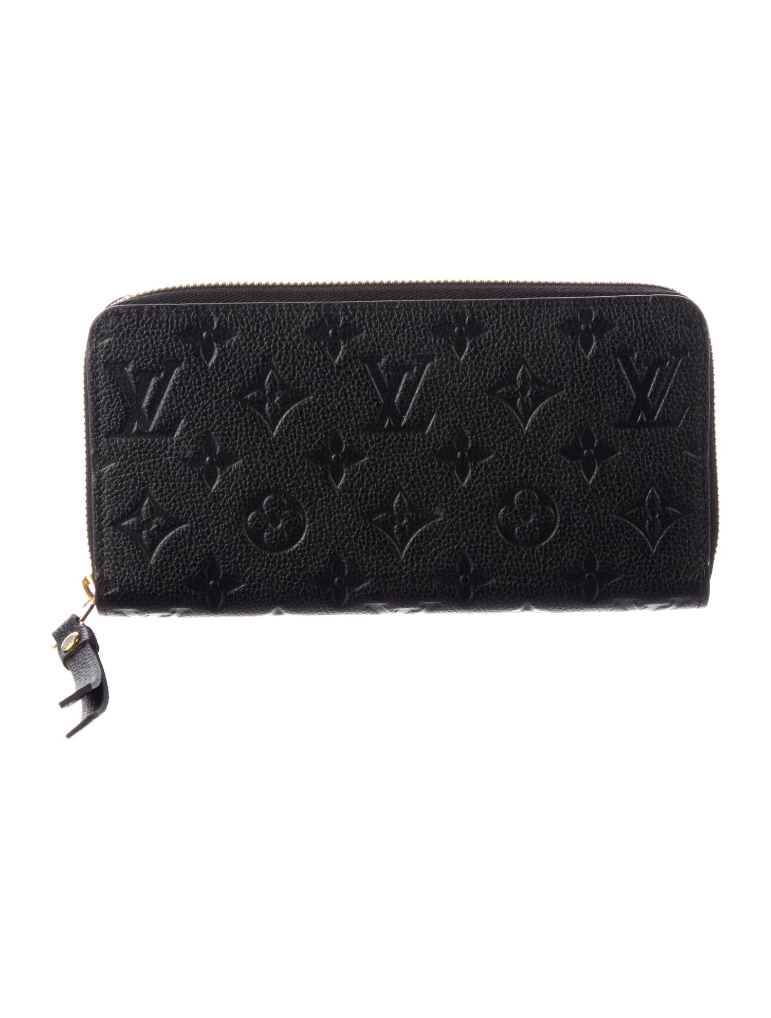 Louis Vuitton Monogram Pattern Empreinte Leather Zippy Wallet
