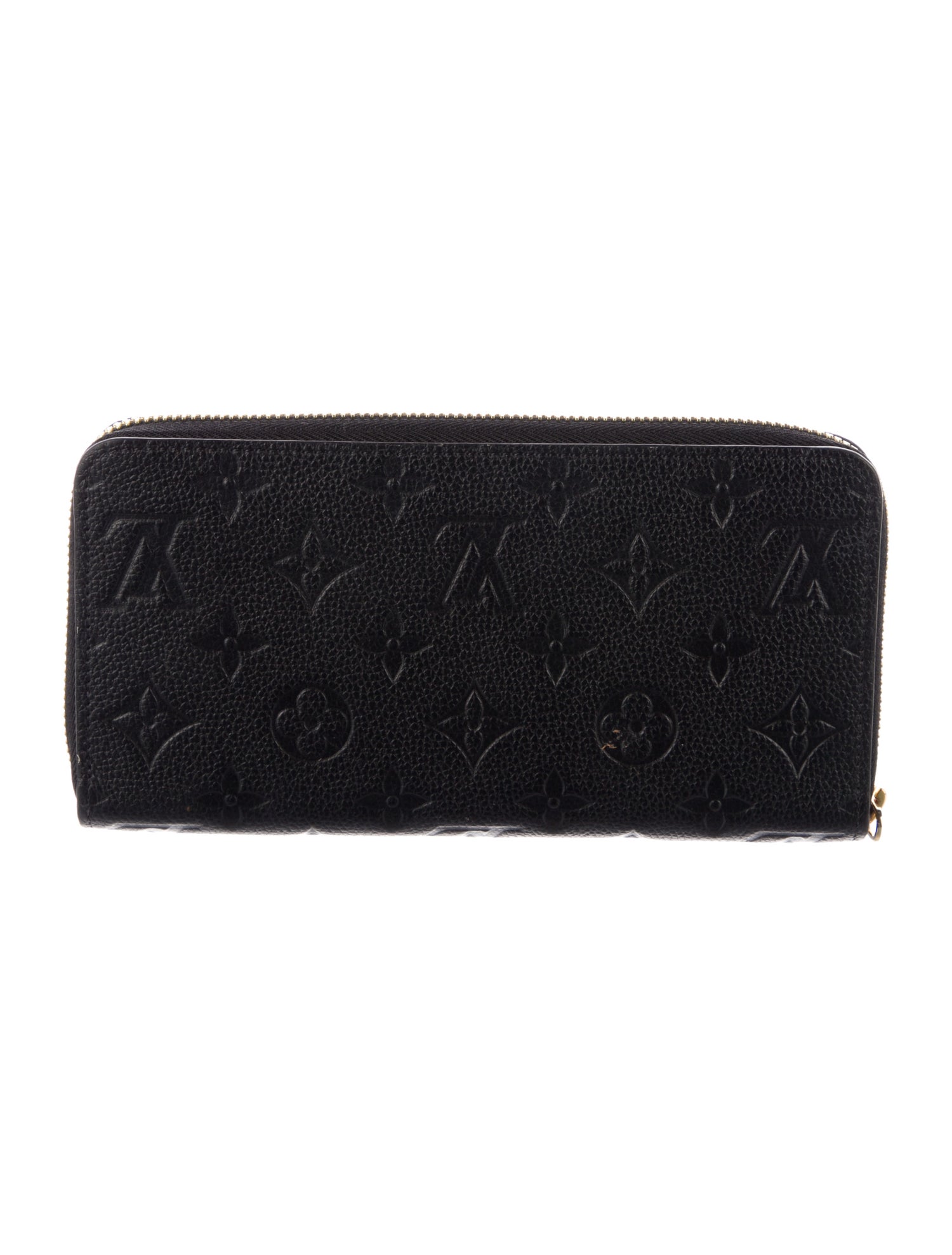Louis Vuitton Monogram Pattern Empreinte Leather Zippy Wallet