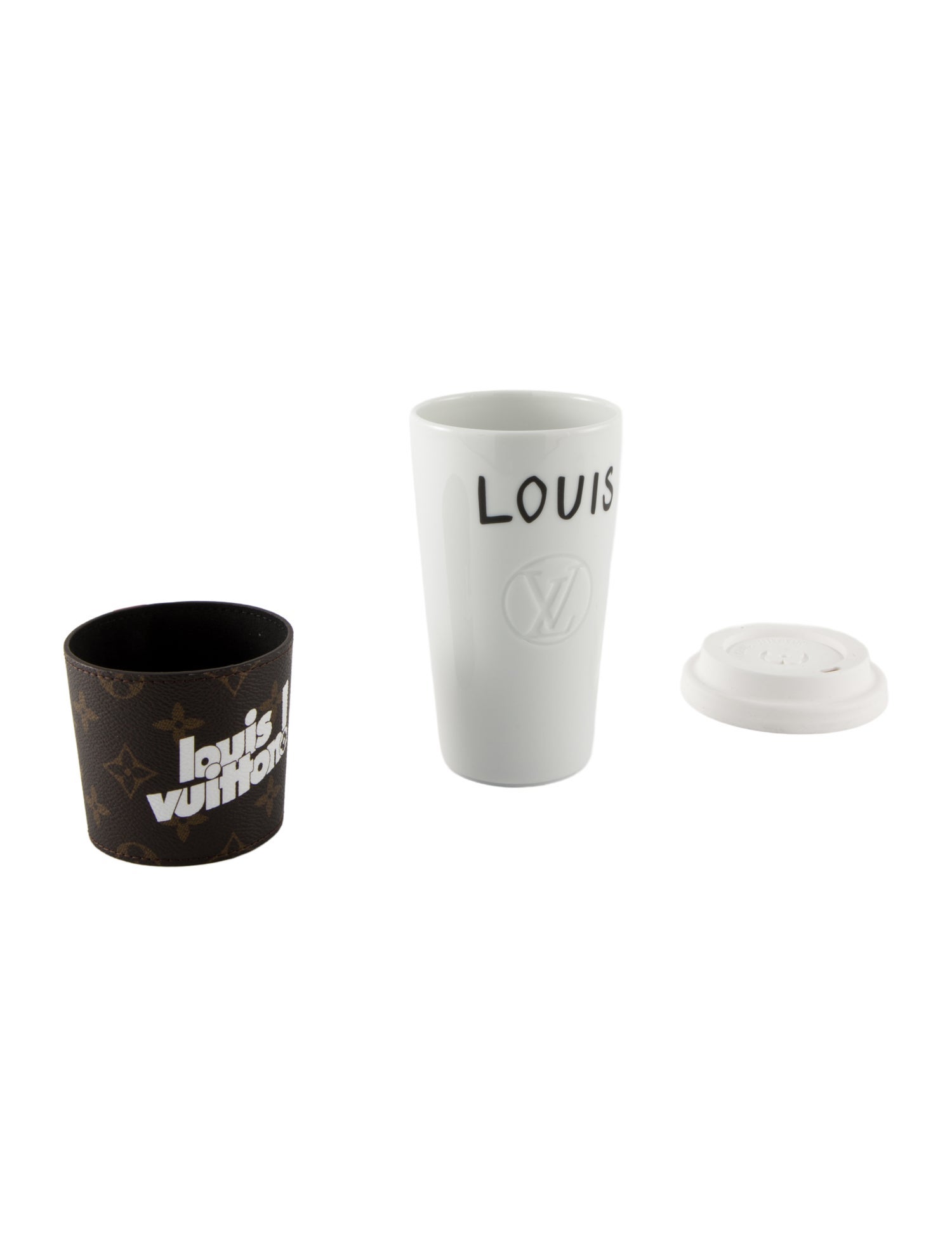 Louis Vuitton Monogram Porcelain Coffee Cup