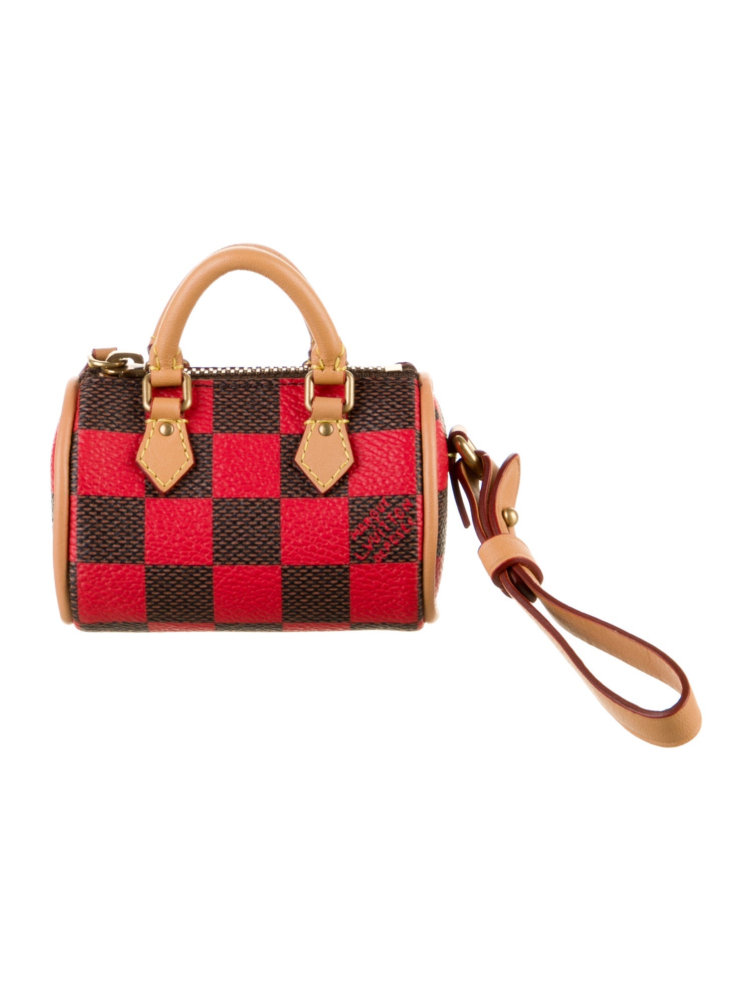 Louis Vuitton 2024 Damier Pop Mini Speedy Bag Charm