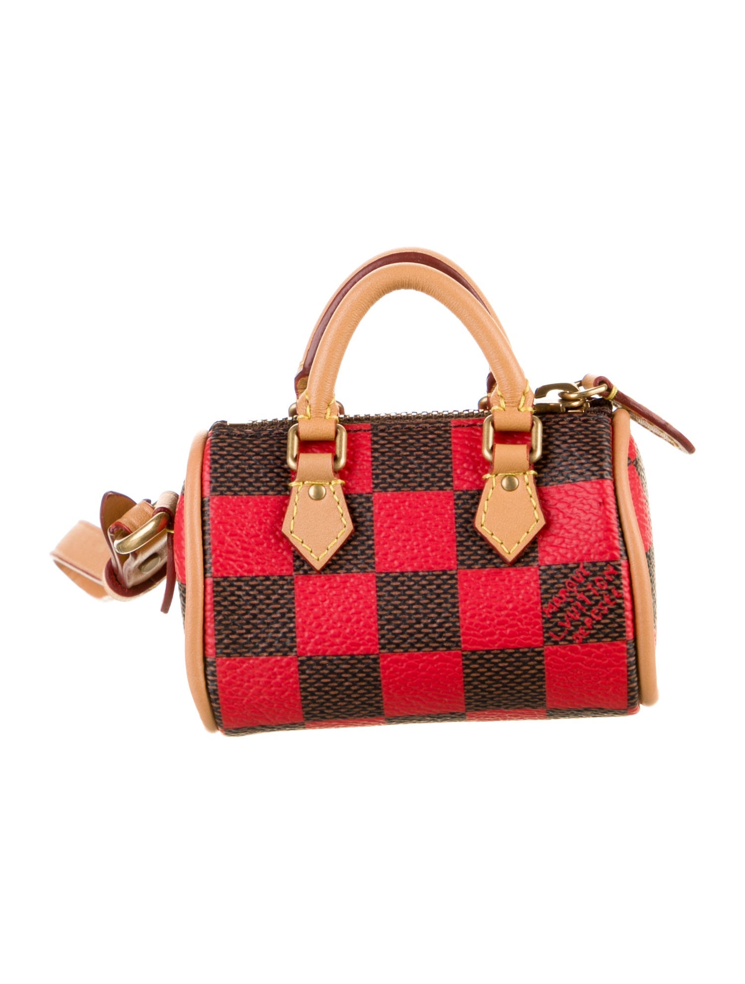Louis Vuitton 2024 Damier Pop Mini Speedy Bag Charm