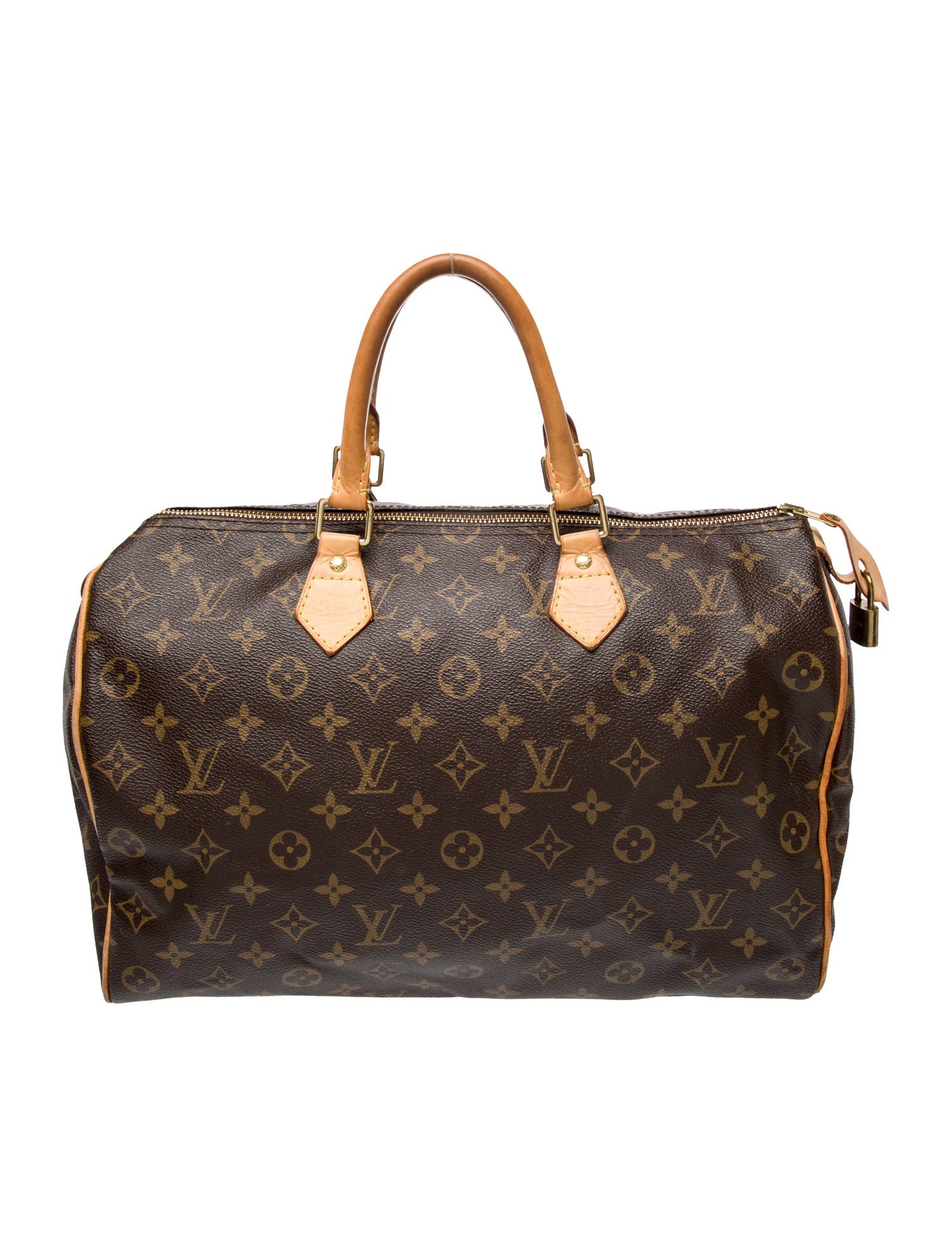 Louis Vuitton LV Monogram Speedy 35 Vintage