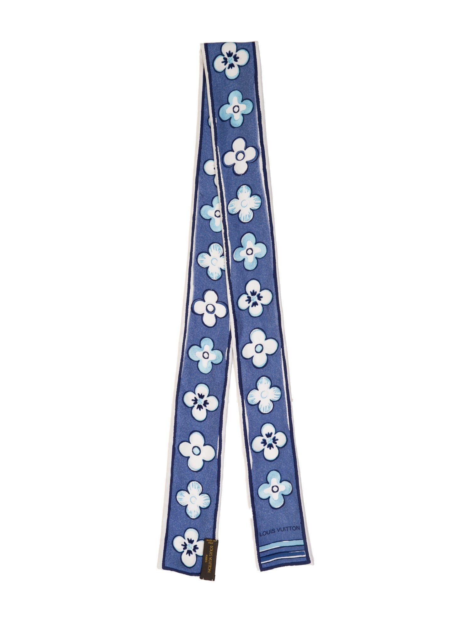 Louis Vuitton Fleur de Porcelaine Bandeau Silk Scarf