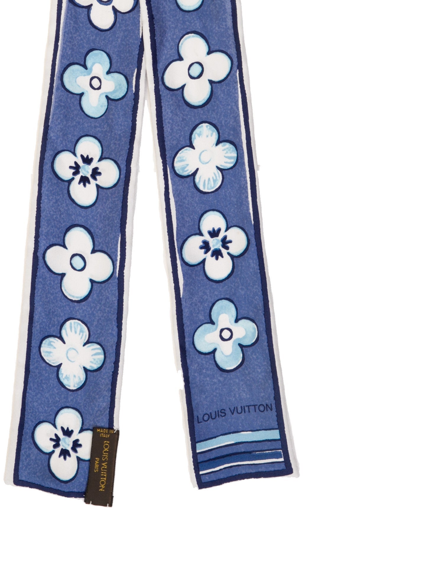 Louis Vuitton Fleur de Porcelaine Bandeau Silk Scarf