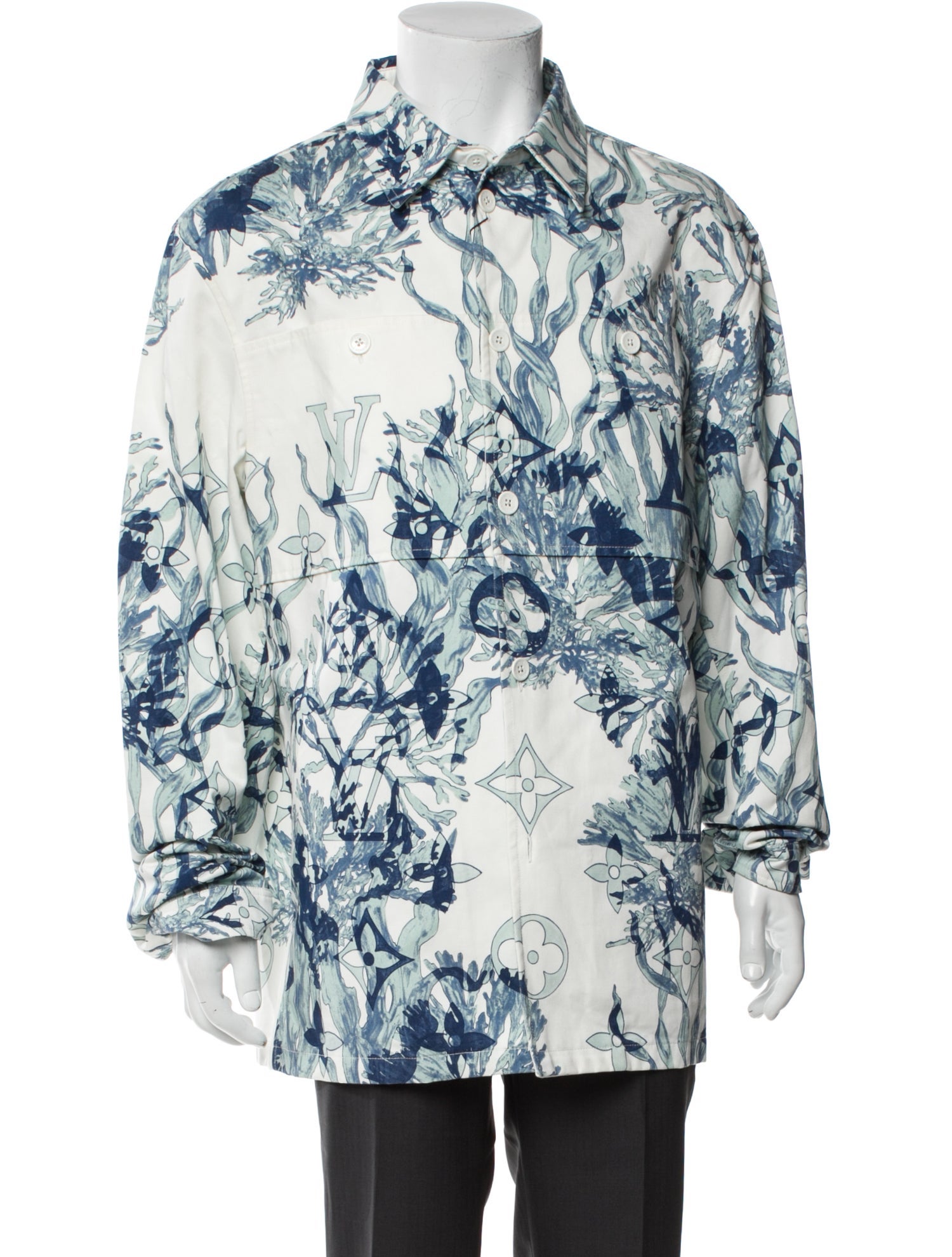 Louis Vuitton 2023 Aquagarden Monogram Windbreaker