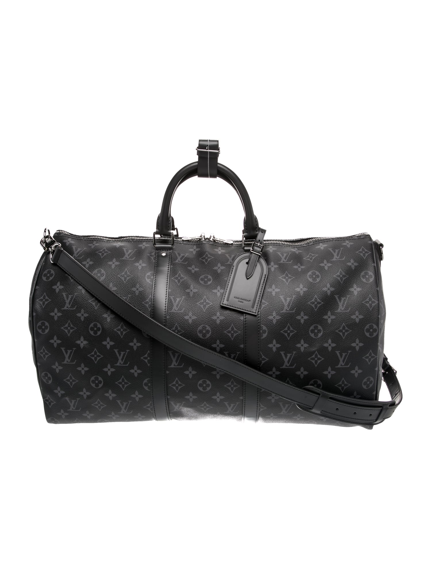Louis Vuitton Monogram Eclipse Keepall Bandouliere 50