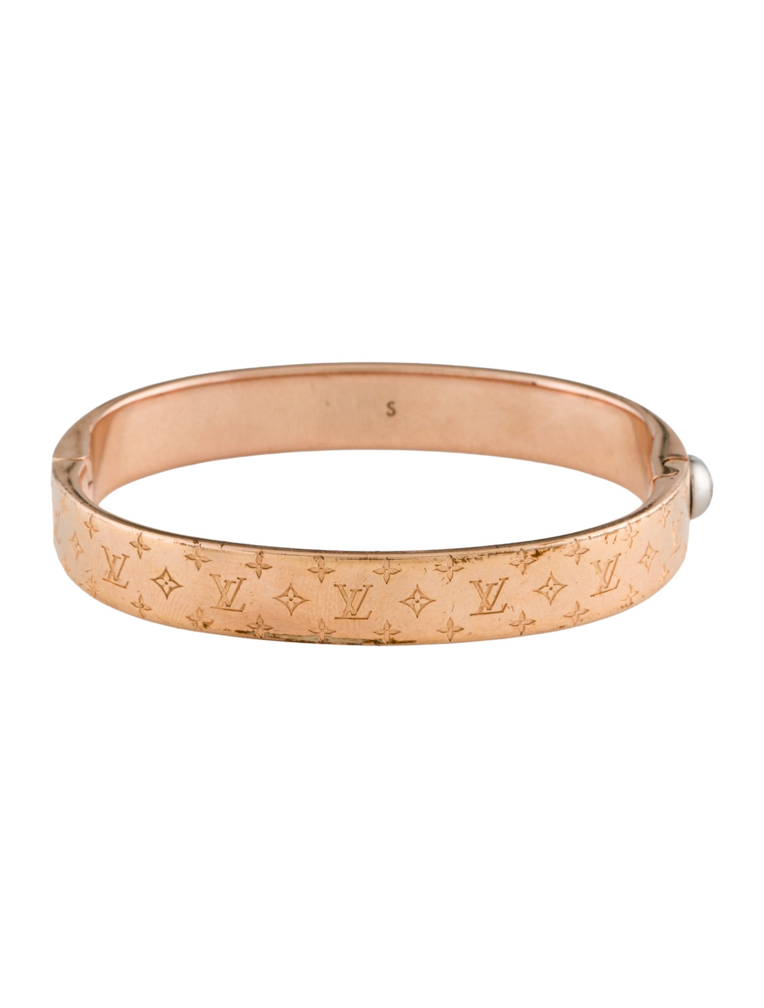 Louis Vuitton Nanogram Cuff Bracelet