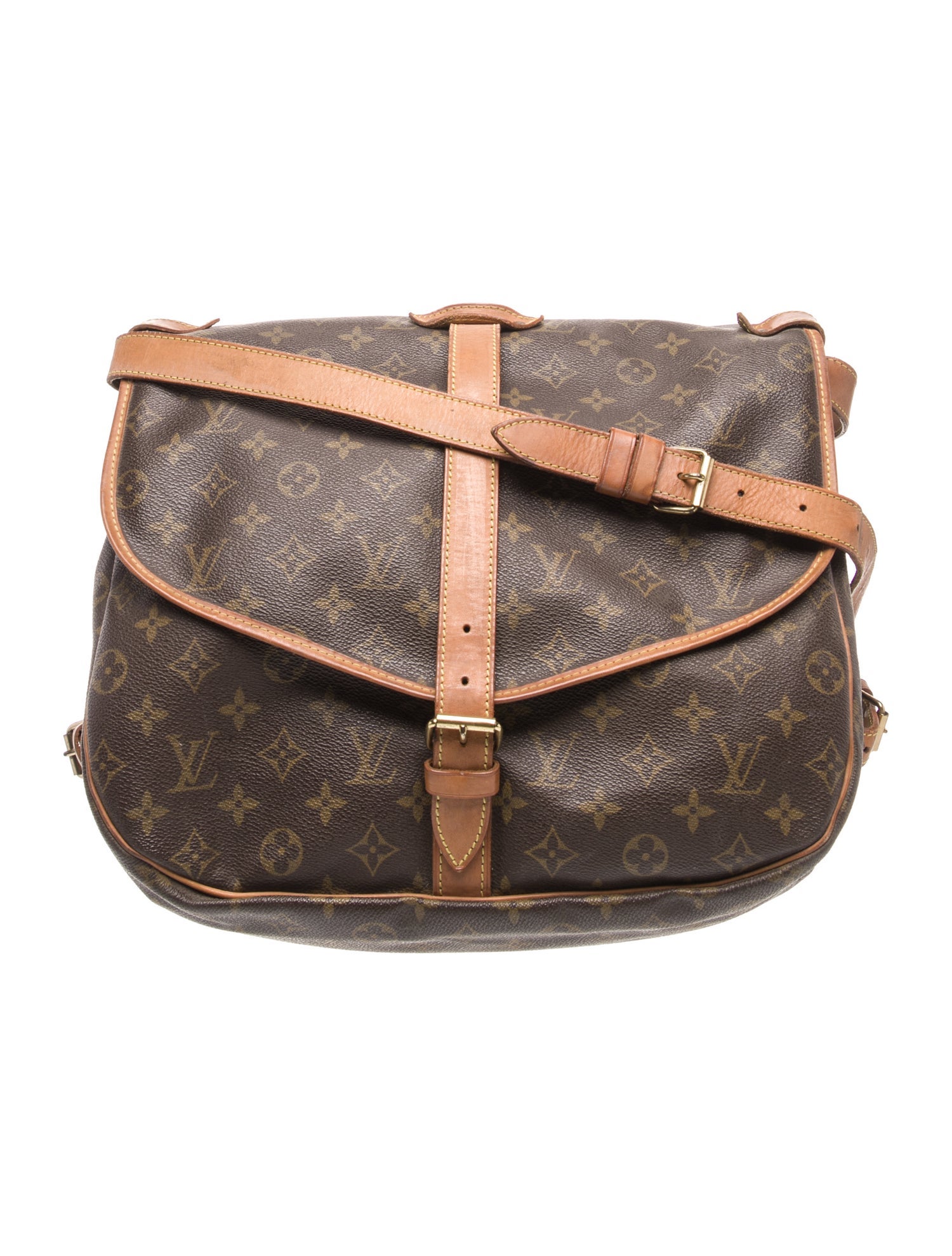 Louis Vuitton LV Monogram Saumur GM Vintage