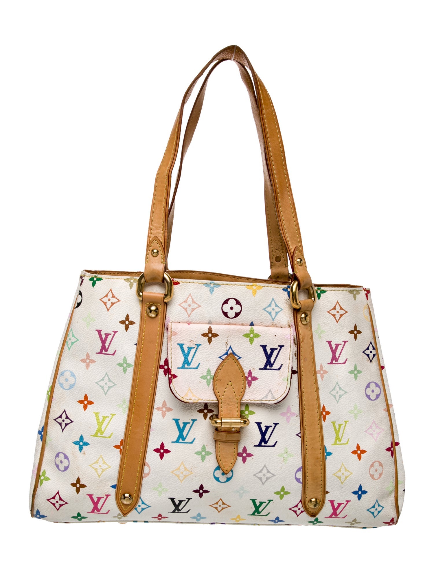 Louis Vuitton Multicolore Monogram Aurelia x Takashi Murakami MM Vintage