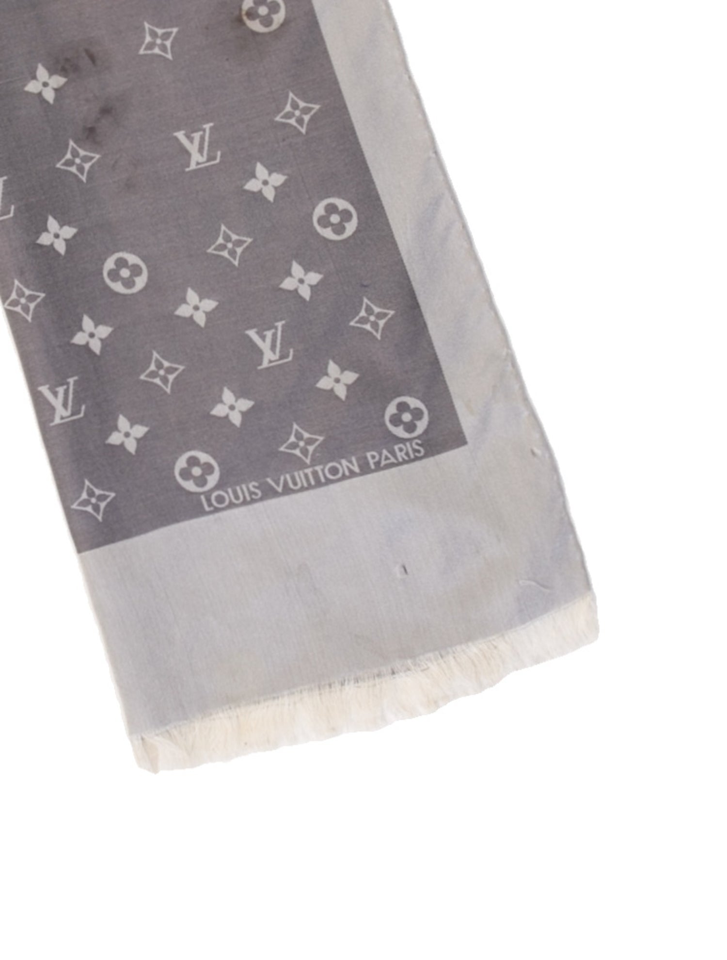 Louis Vuitton Silk LV Monogram Scarf