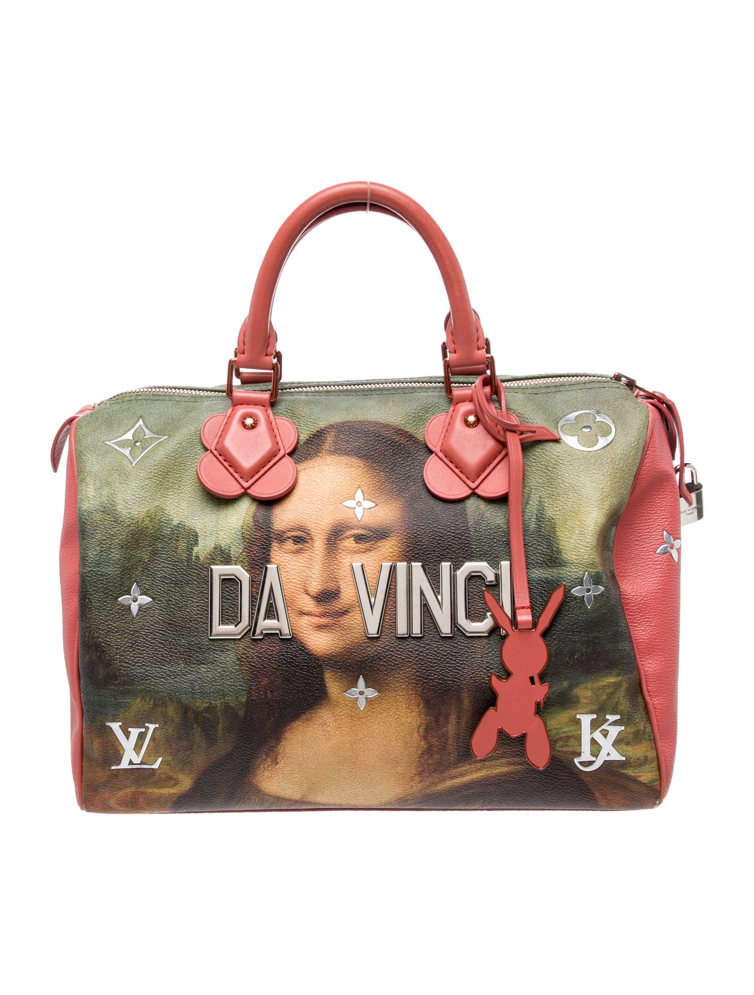 Louis Vuitton LV Monogram masters collection da vinci speedy 30