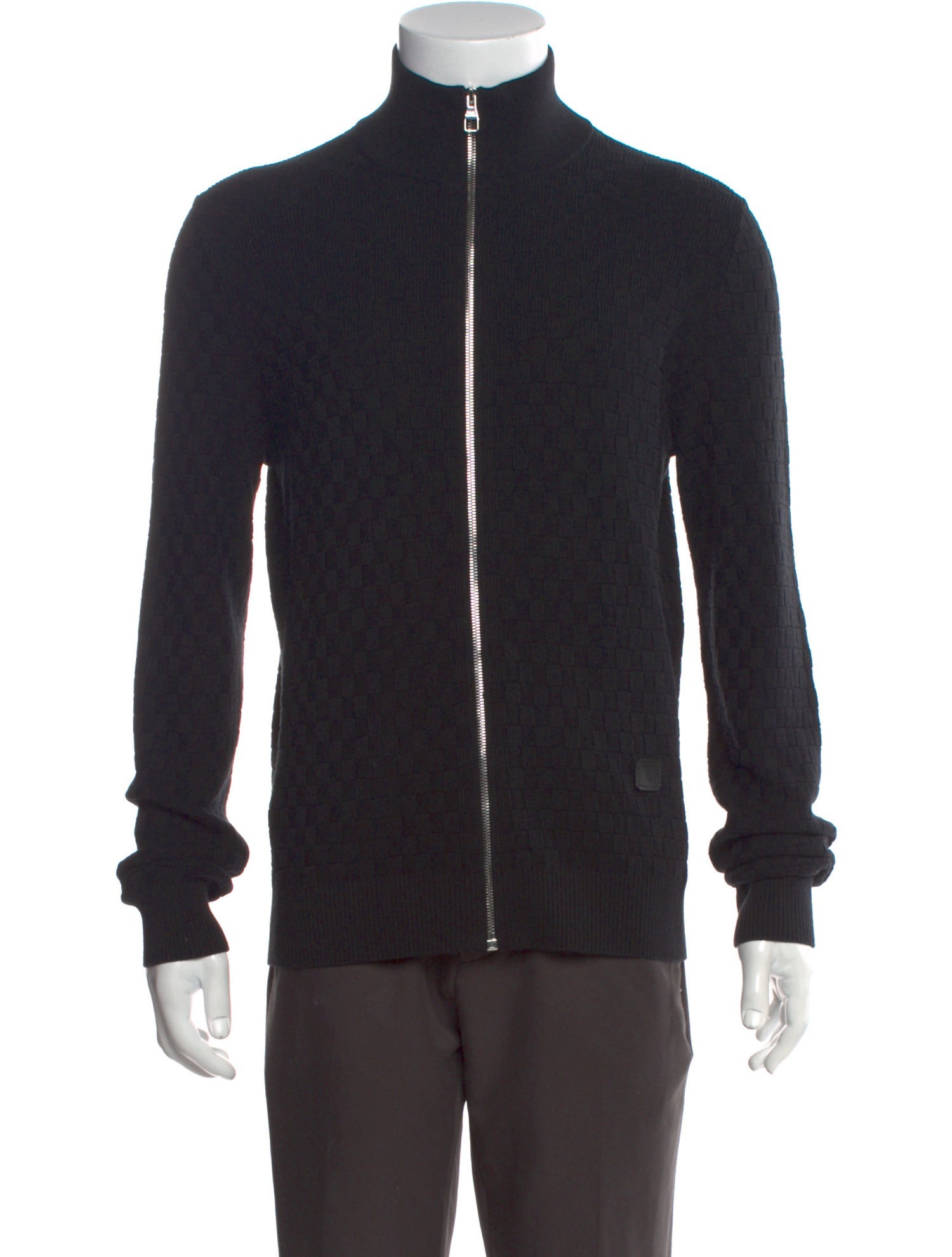 Louis Vuitton 2020 Damier Print Cardigan