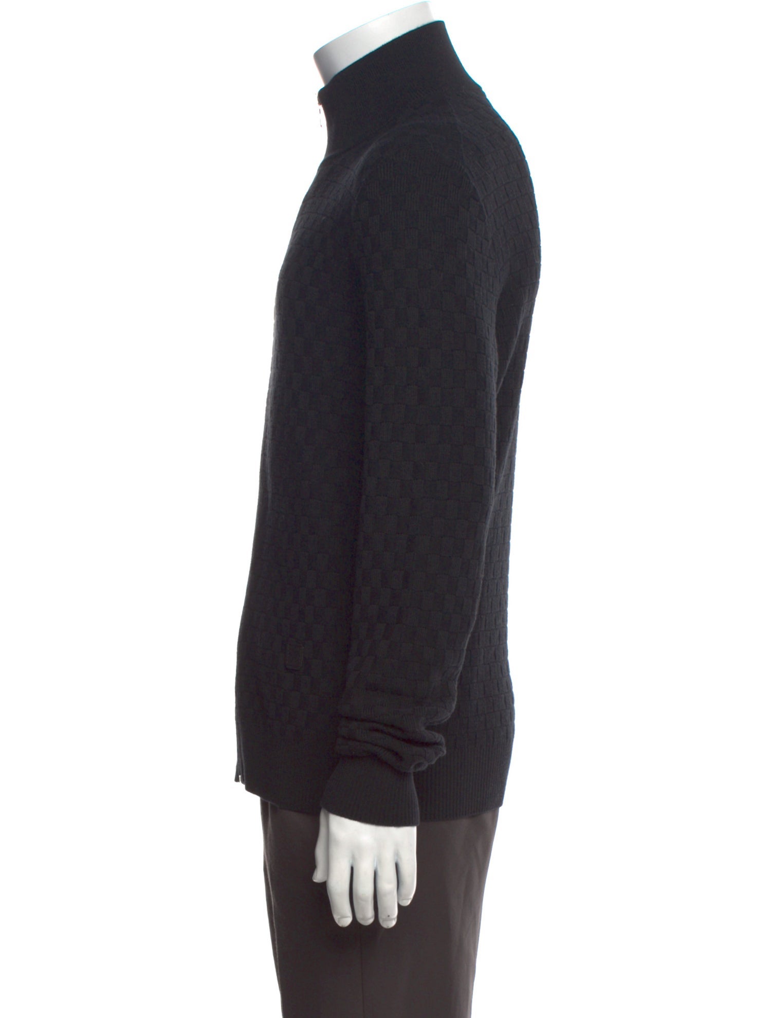 Louis Vuitton 2020 Damier Print Cardigan