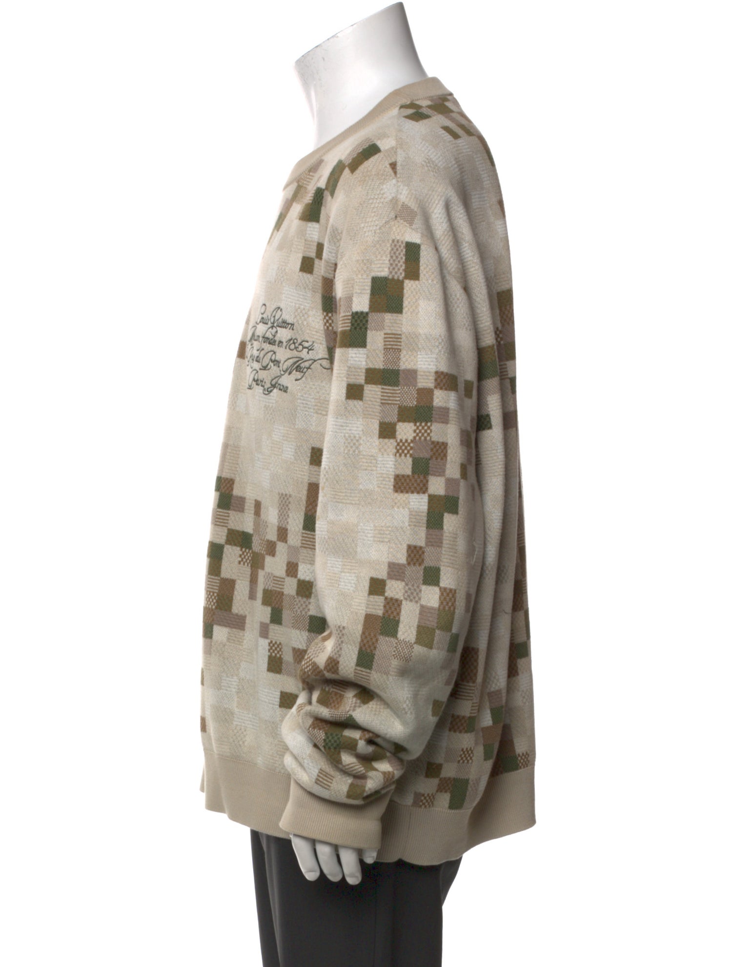 Louis Vuitton 2025 Printed Pullover