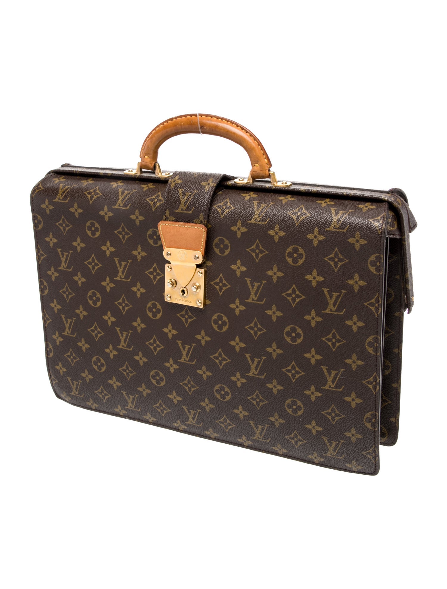 Louis Vuitton LV Monogram Briefcase Vintage