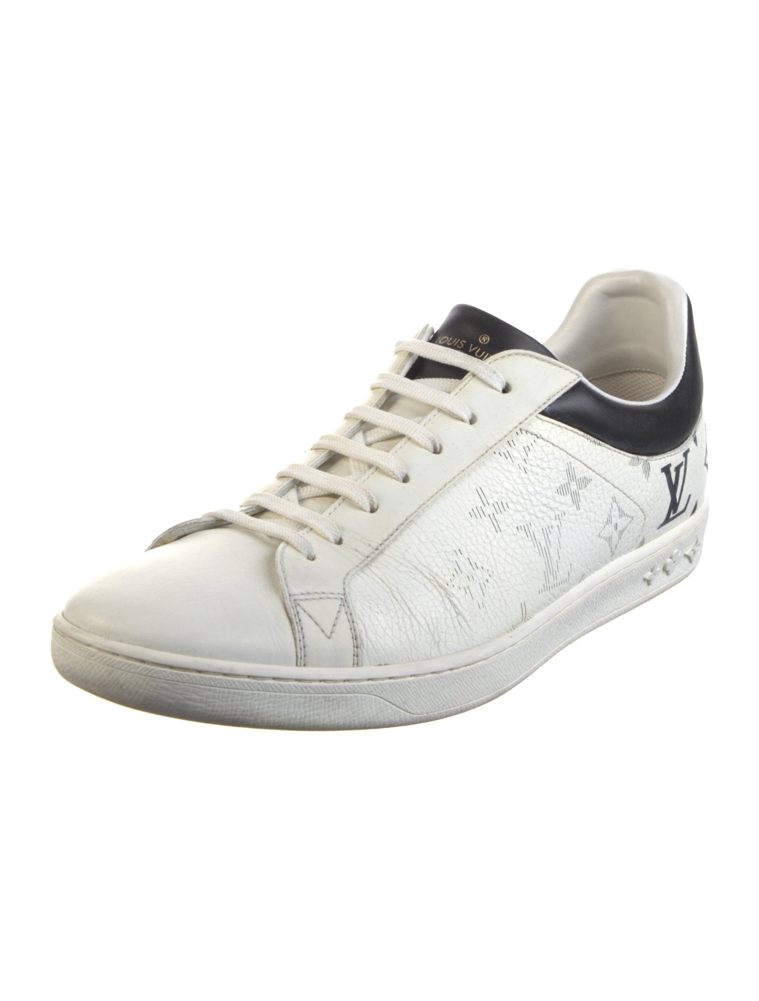 Louis Vuitton LV Monogram Leather Sneakers