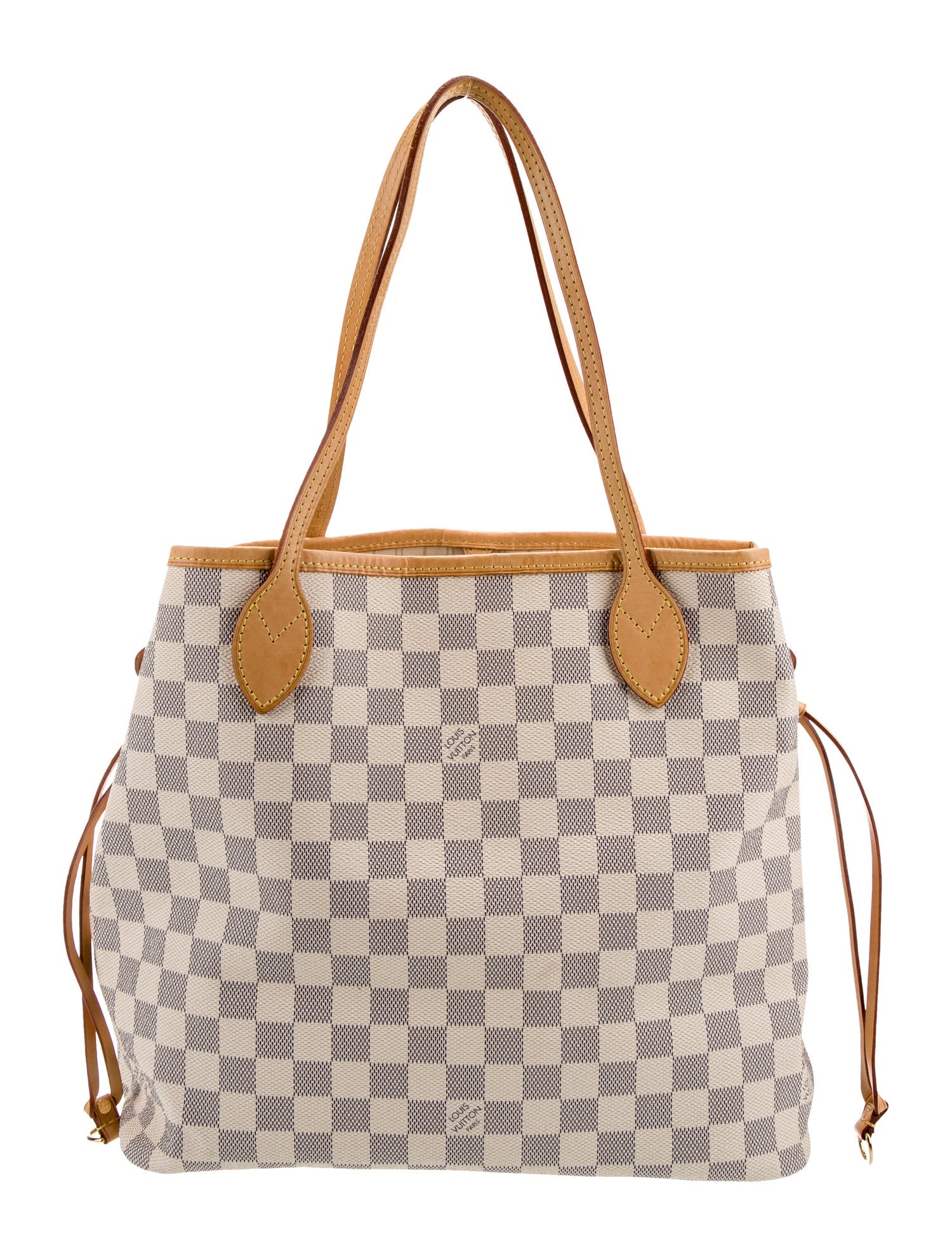 Louis Vuitton Damier Azur Neverfull w/Pouch MM