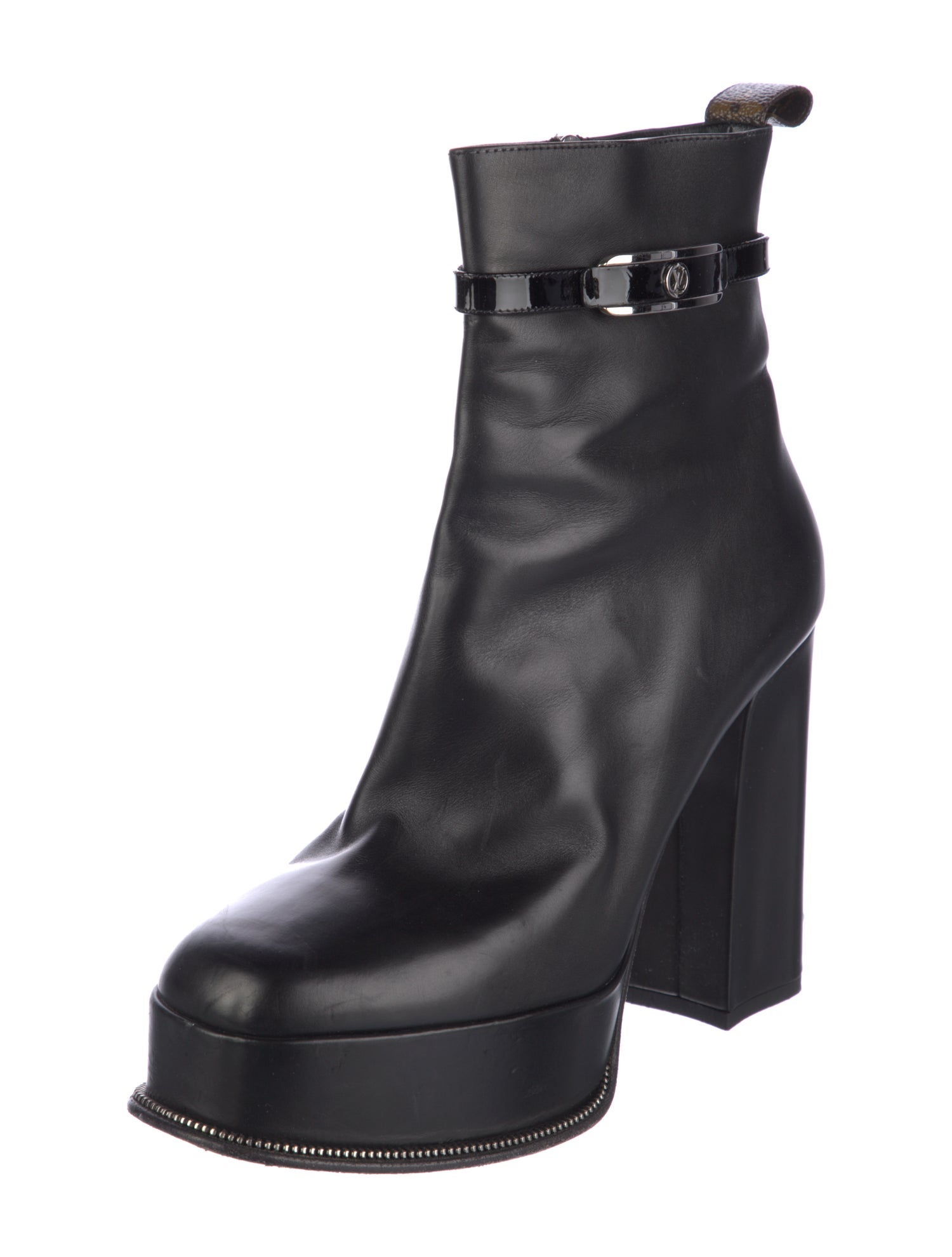 Louis Vuitton Leather Boots