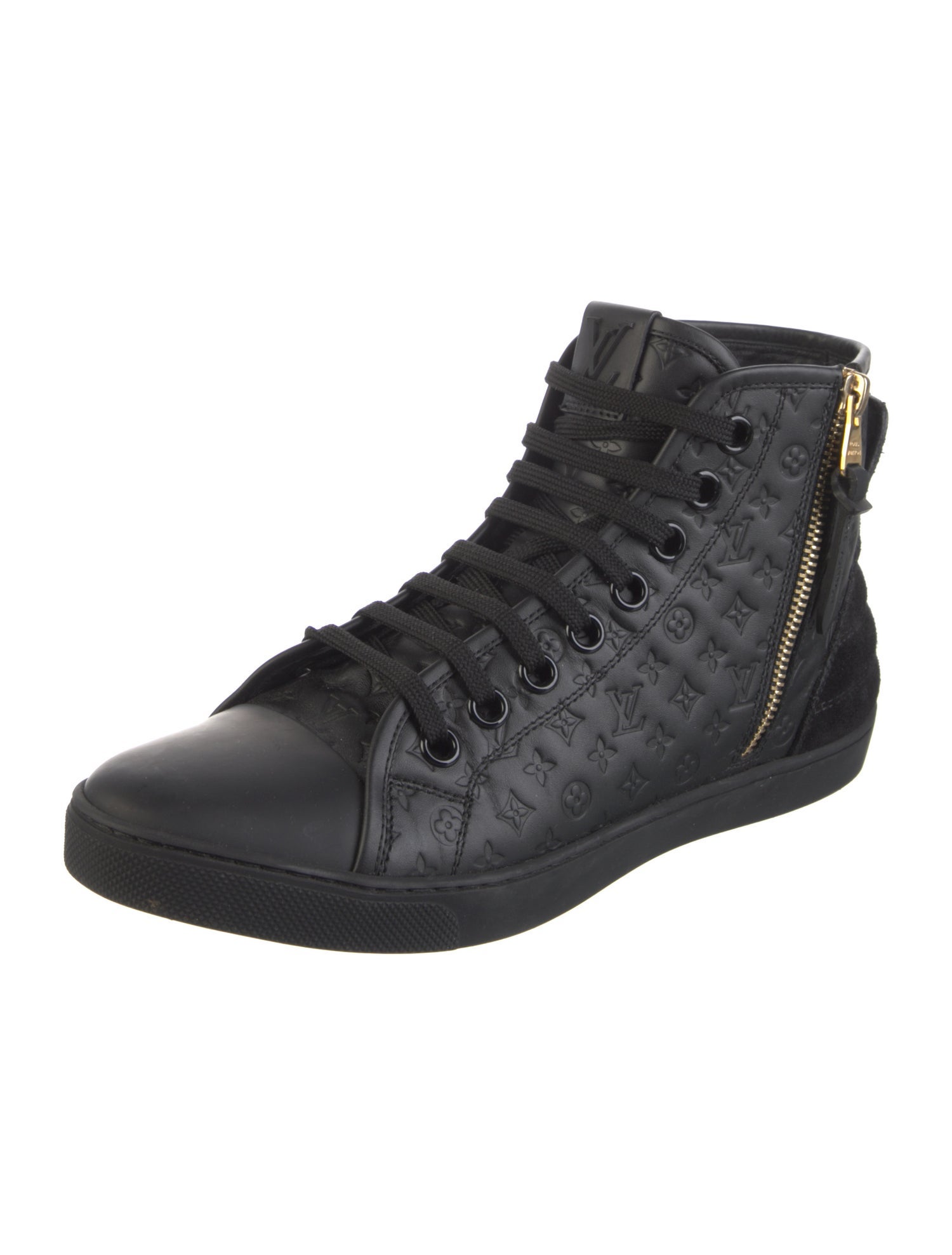 Louis Vuitton LV Monogram Leather Sneakers