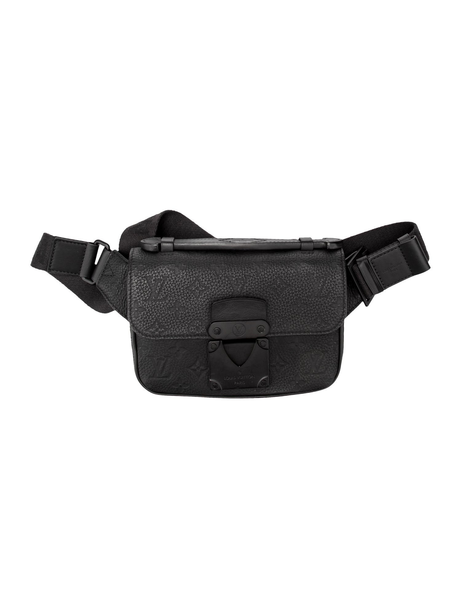 Louis Vuitton Monogram Eclipse S Lock Sling Bag