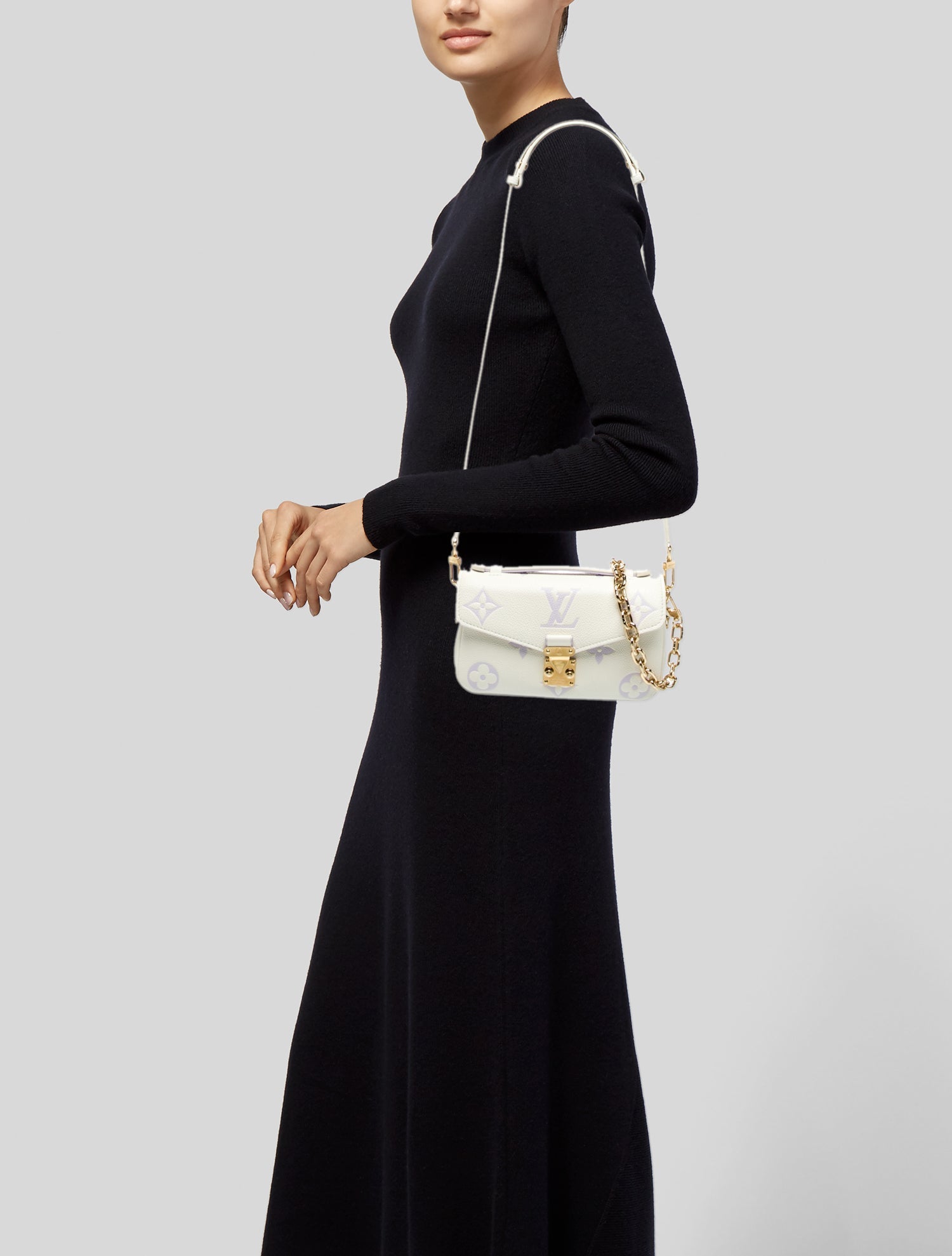 Louis Vuitton LV Monogram Pochette Métis East West