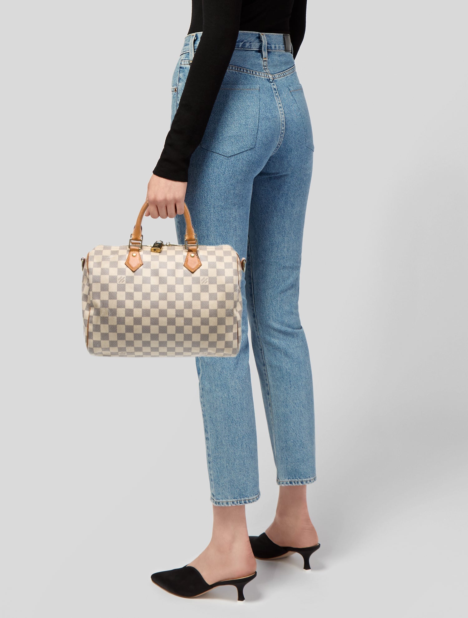 Louis Vuitton Damier Azur Speedy Bandouliere 30