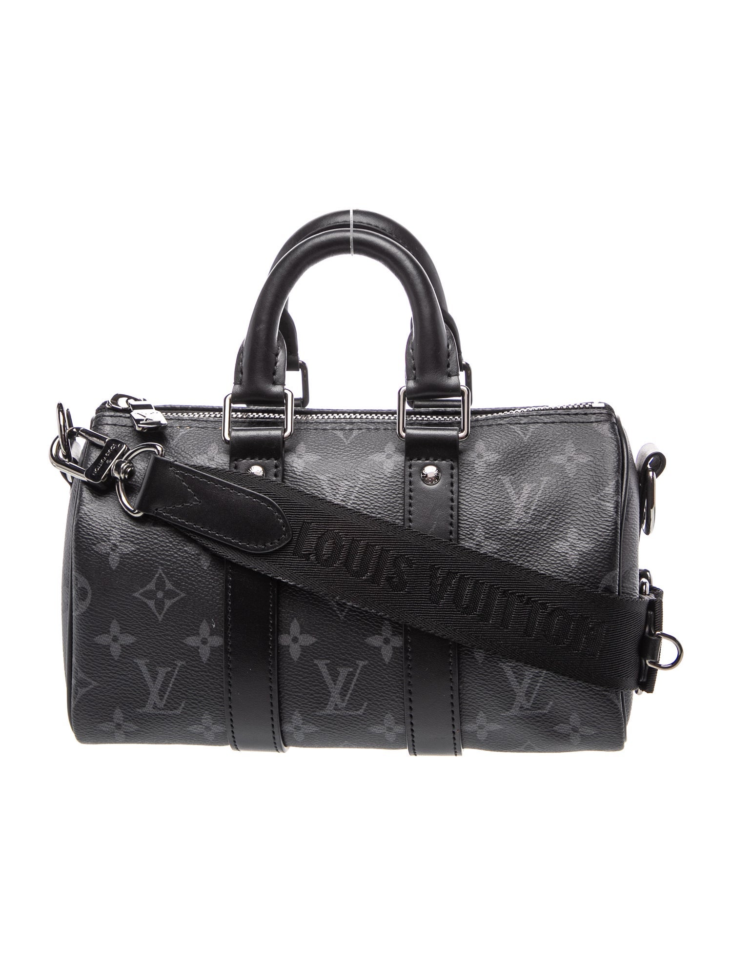 Louis Vuitton Monogram Eclipse Speedy Bandouliere 25