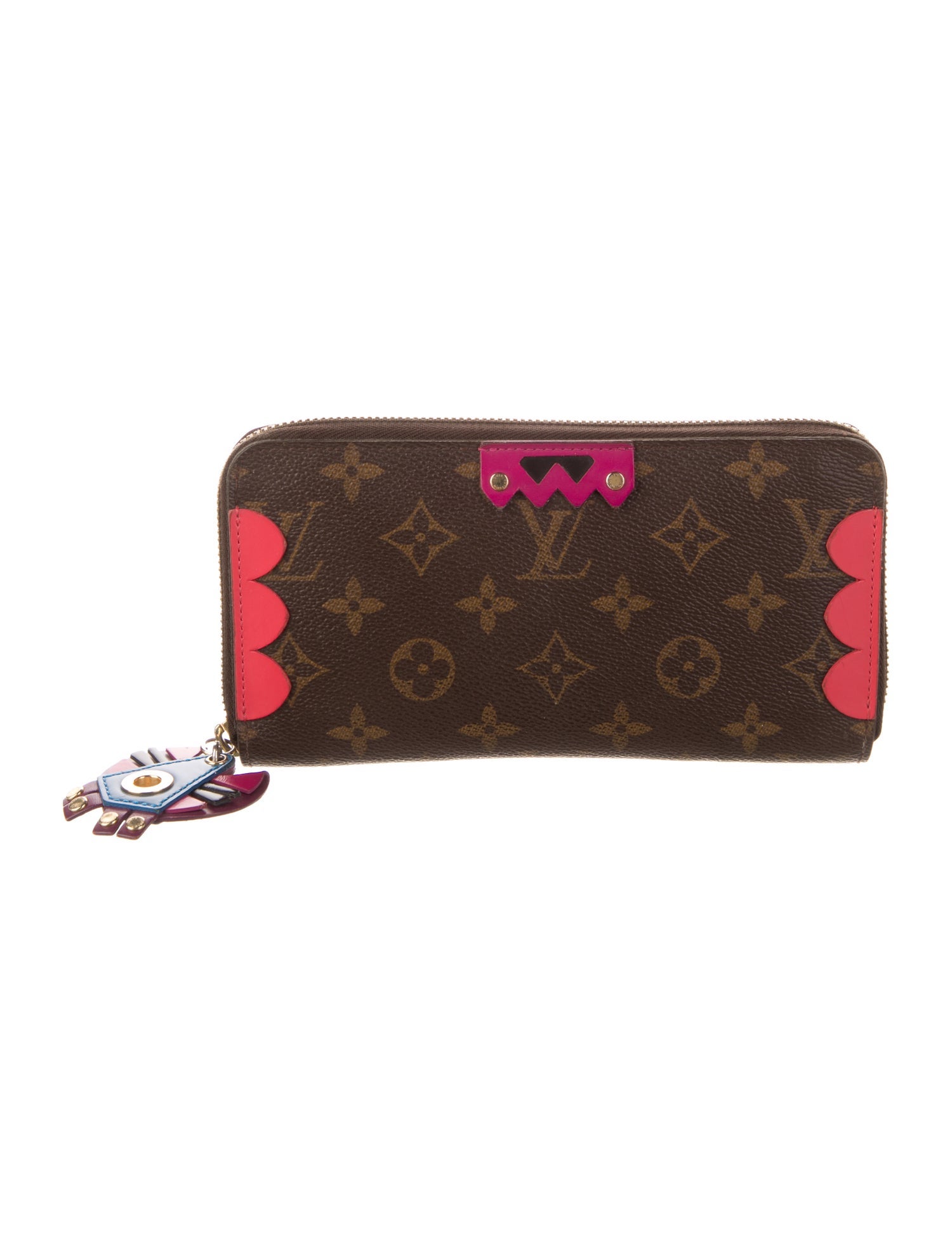Louis Vuitton LV Monogram Coated Canvas Zippy Wallet