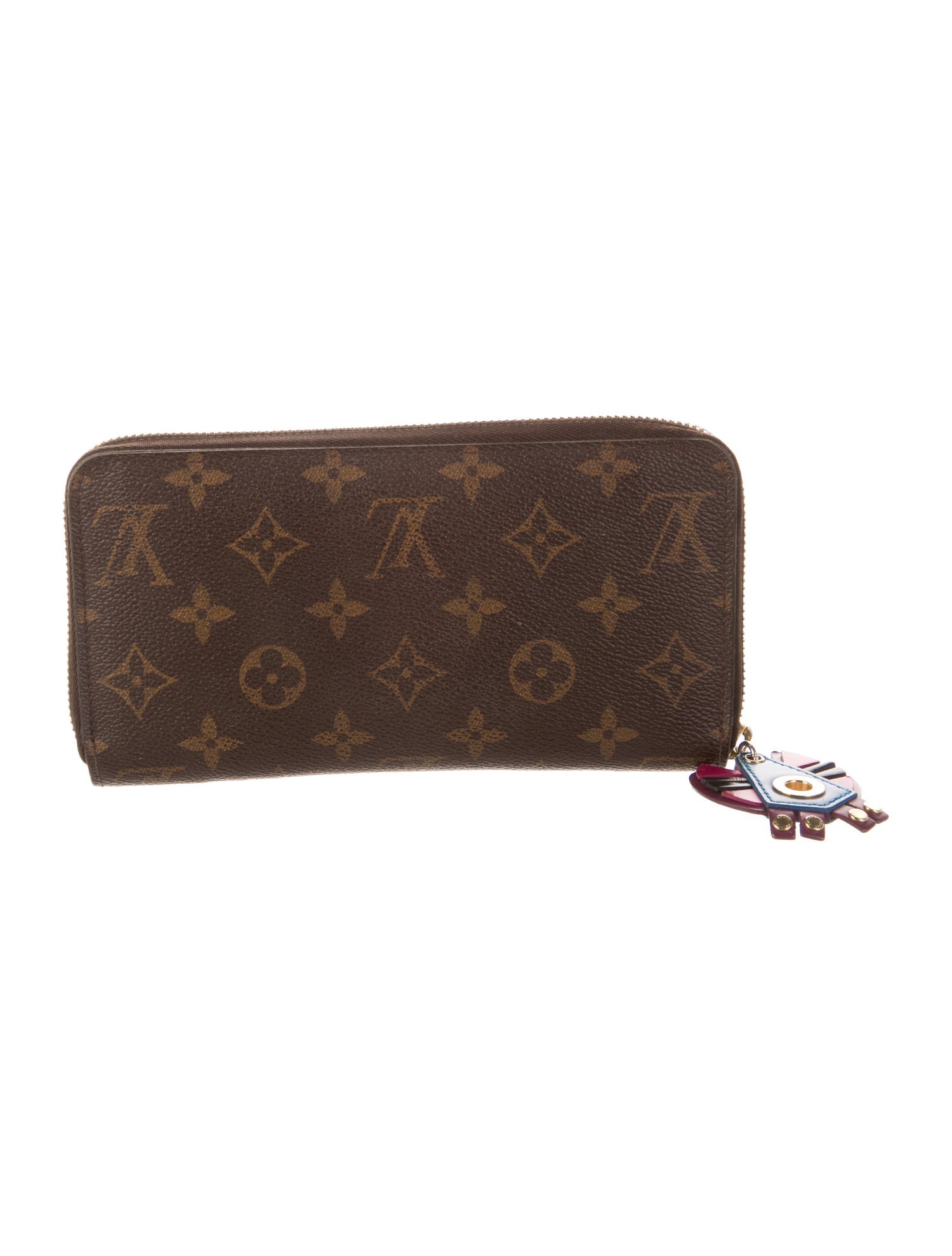 Louis Vuitton LV Monogram Coated Canvas Zippy Wallet
