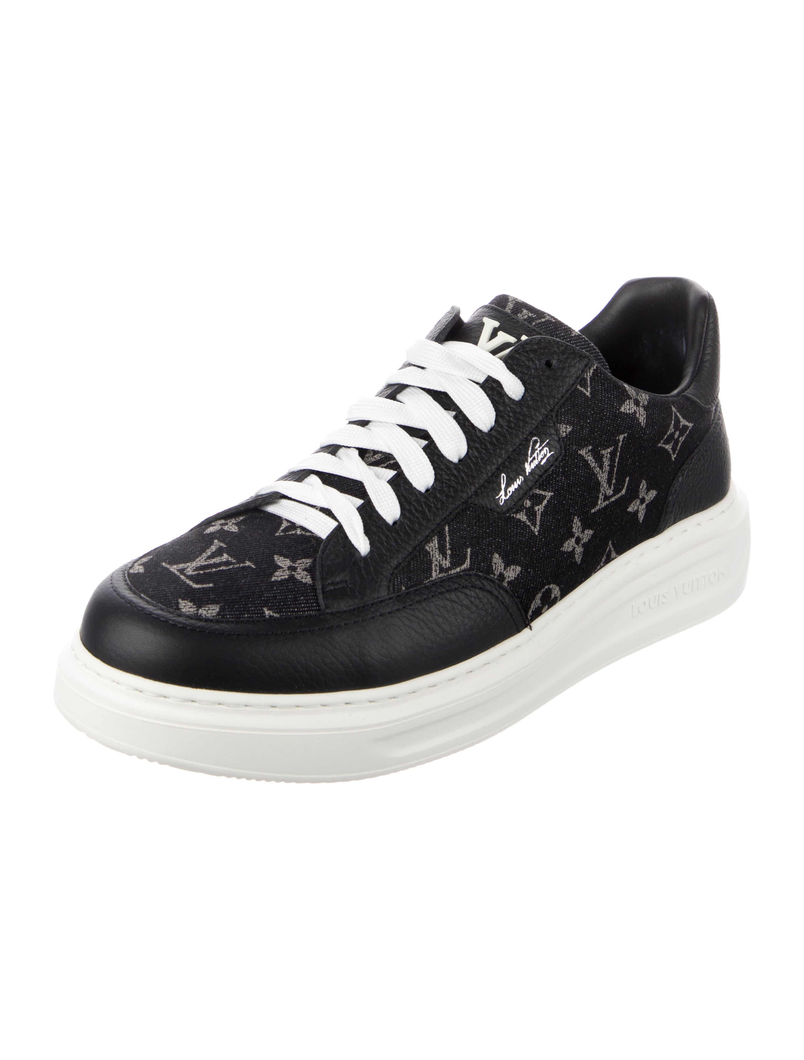 Louis Vuitton LV Monogram Denim Sneakers