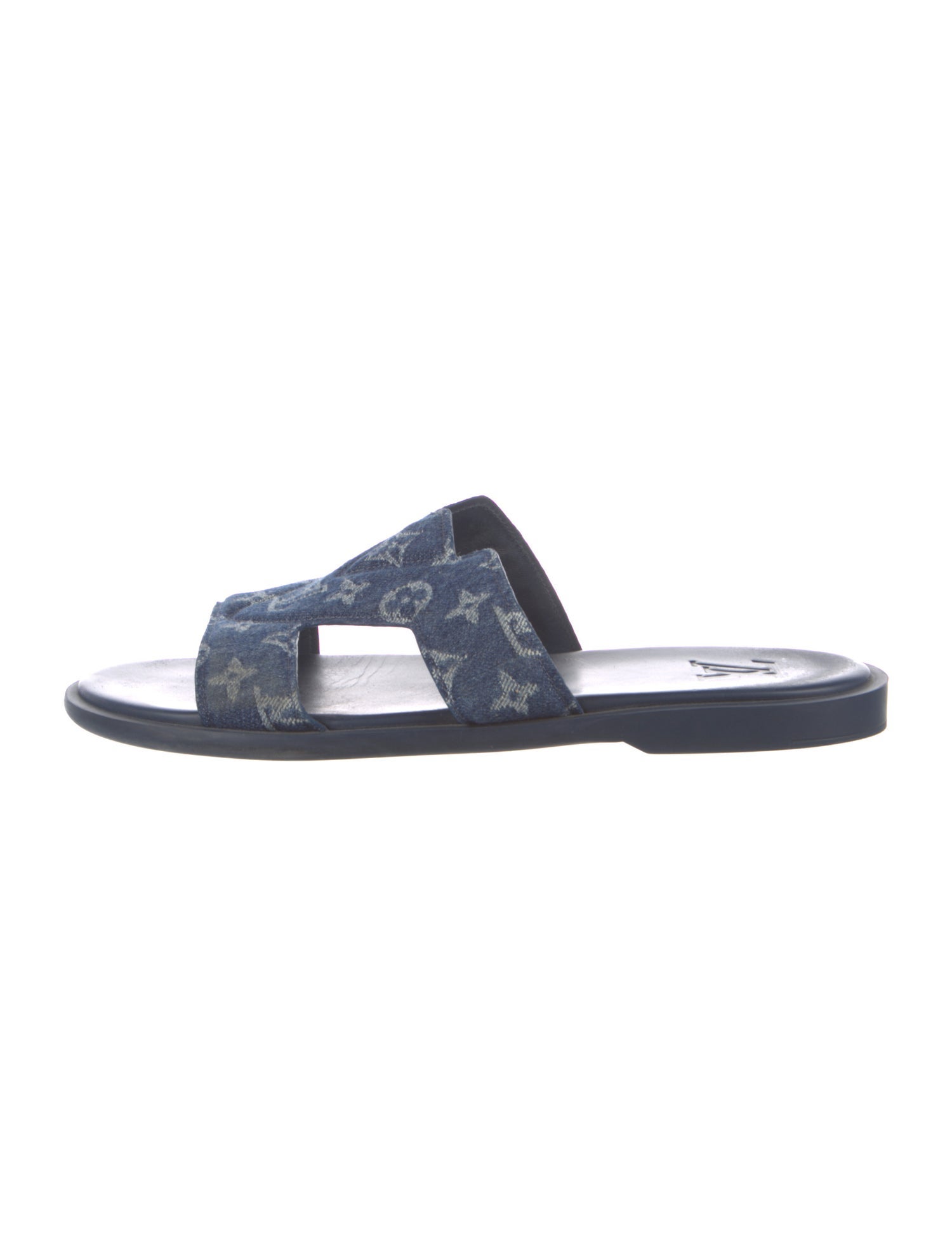 Louis Vuitton LV Monogram Denim Slides