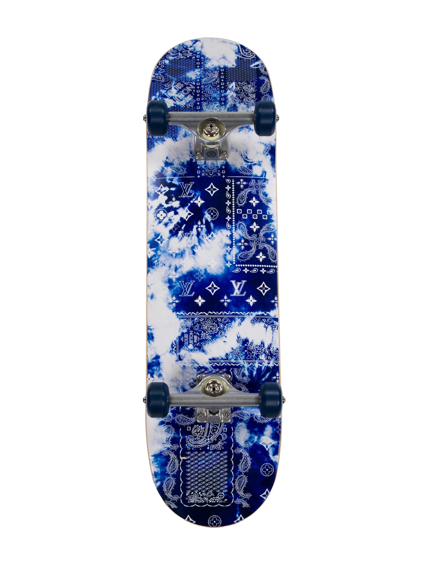 Louis Vuitton Monogram Bandana Skateboard Deck