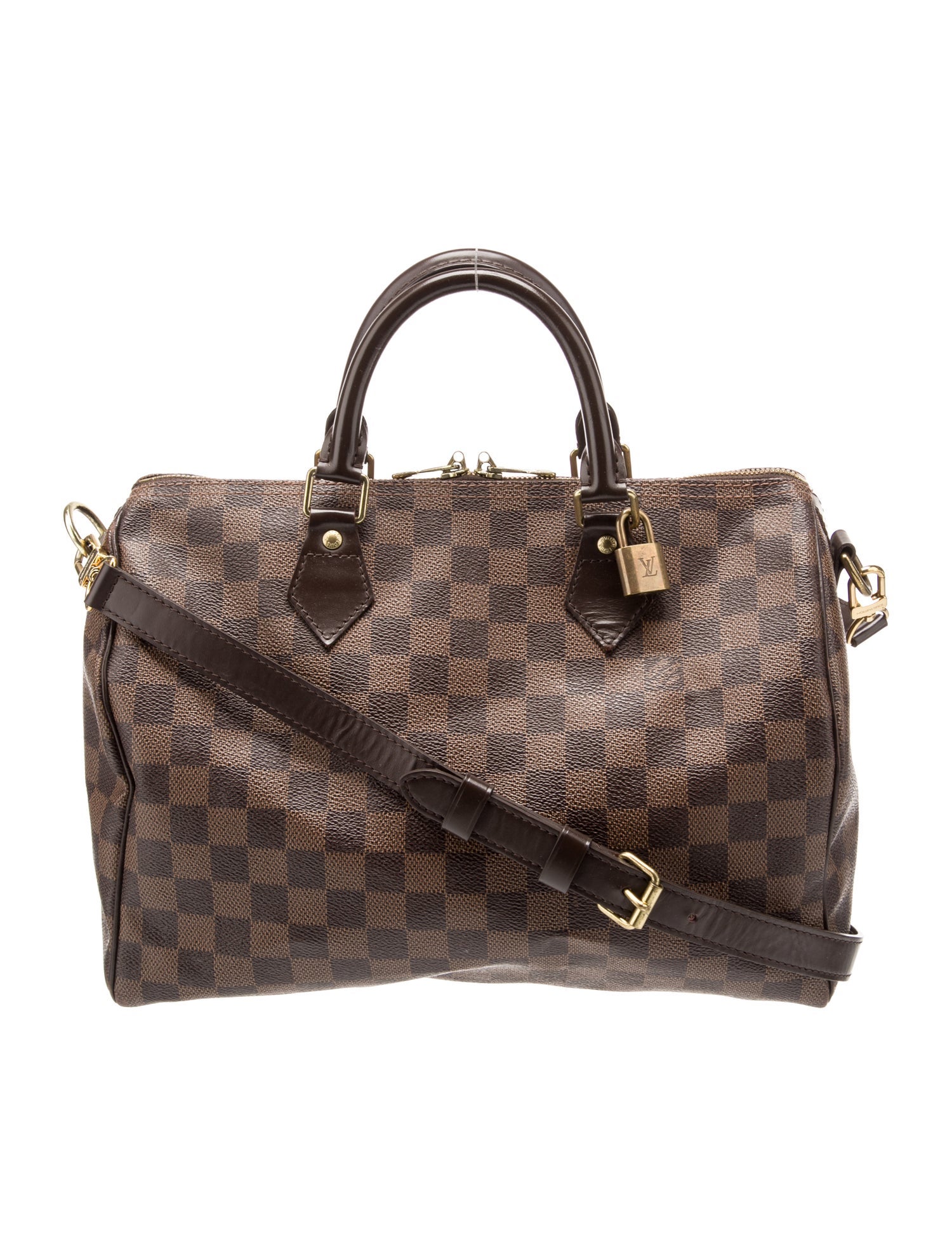 Louis Vuitton Damier Ebene Speedy Bandouliere 30