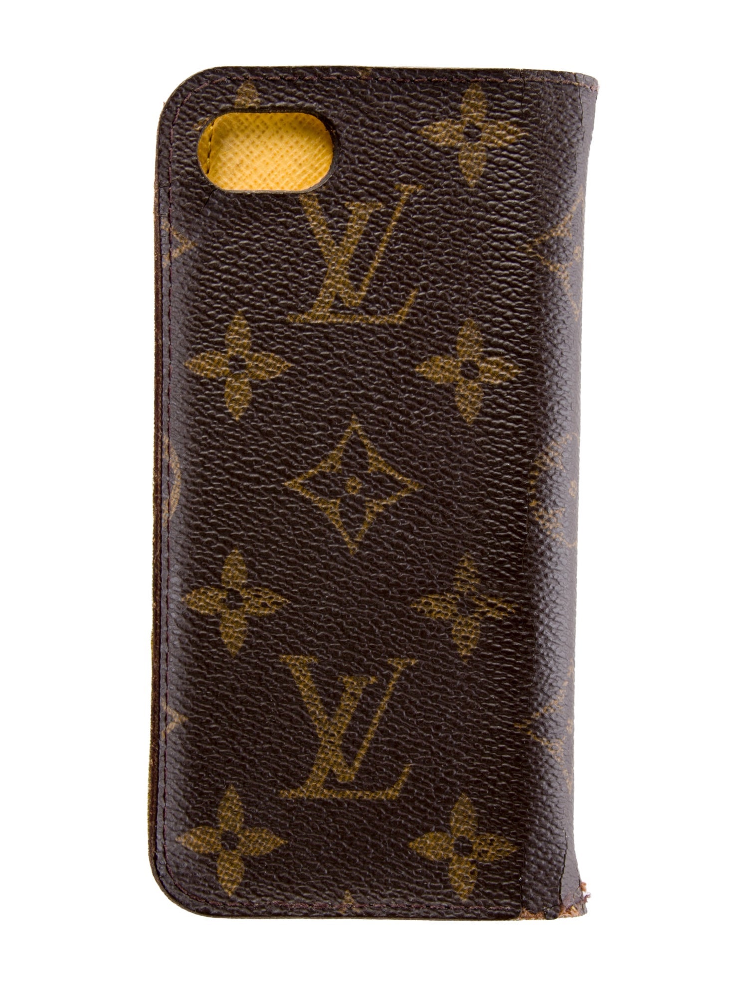 Louis Vuitton Mens' Leather IPhone SE Phone Case