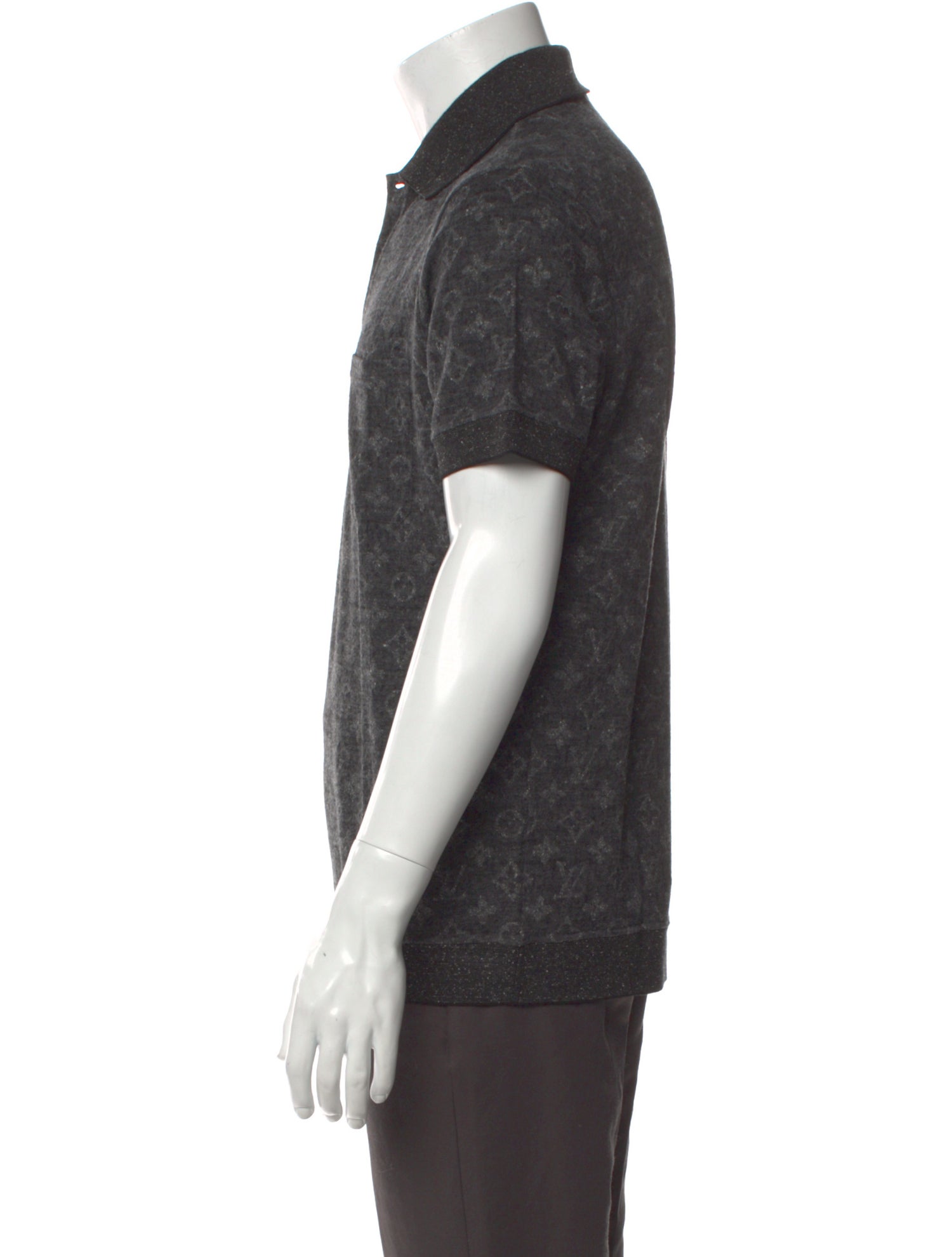 Louis Vuitton 2019 Monogram Pattern Polo Shirt