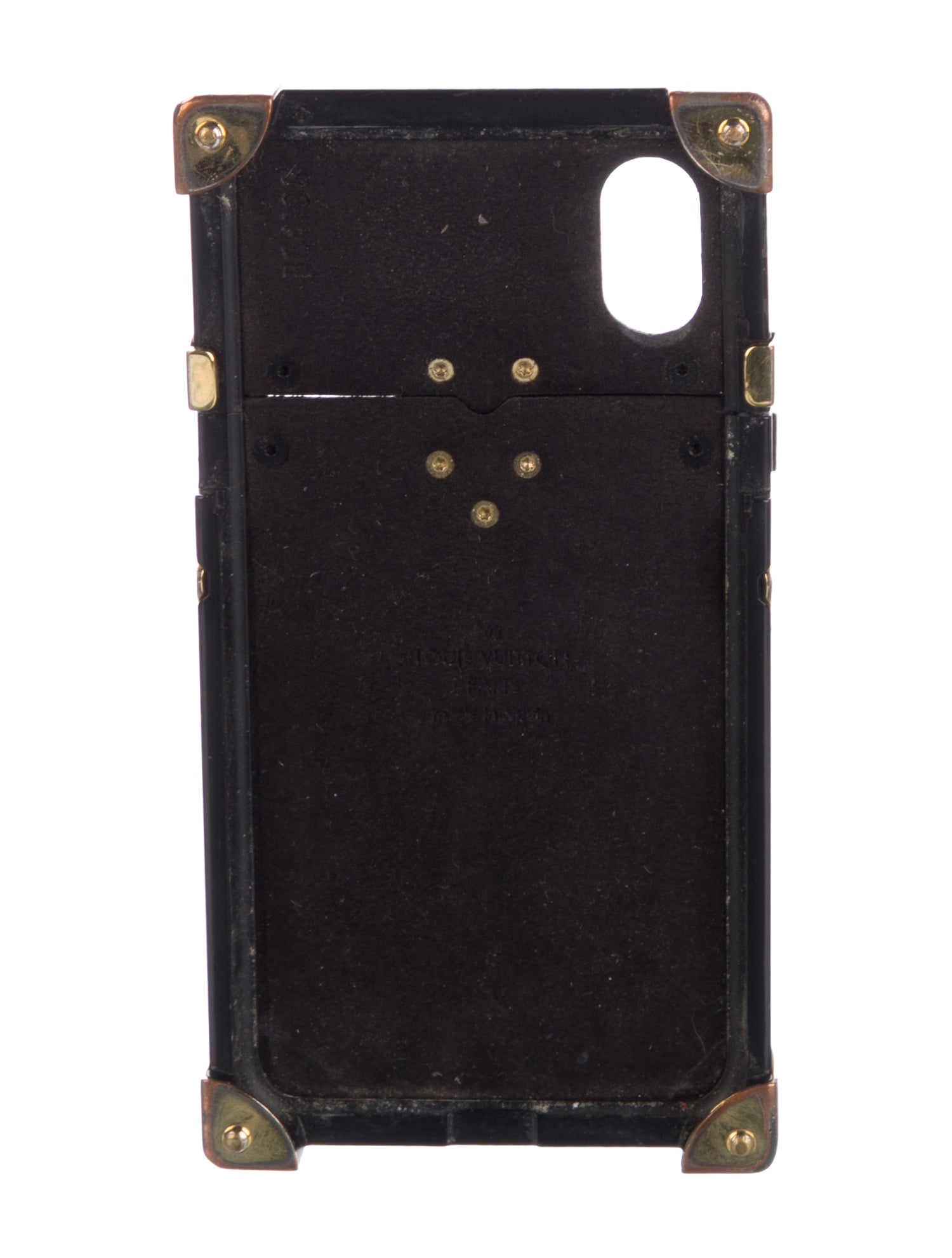 Louis Vuitton Reverse Monogram Eye Trunk iPhone X Case