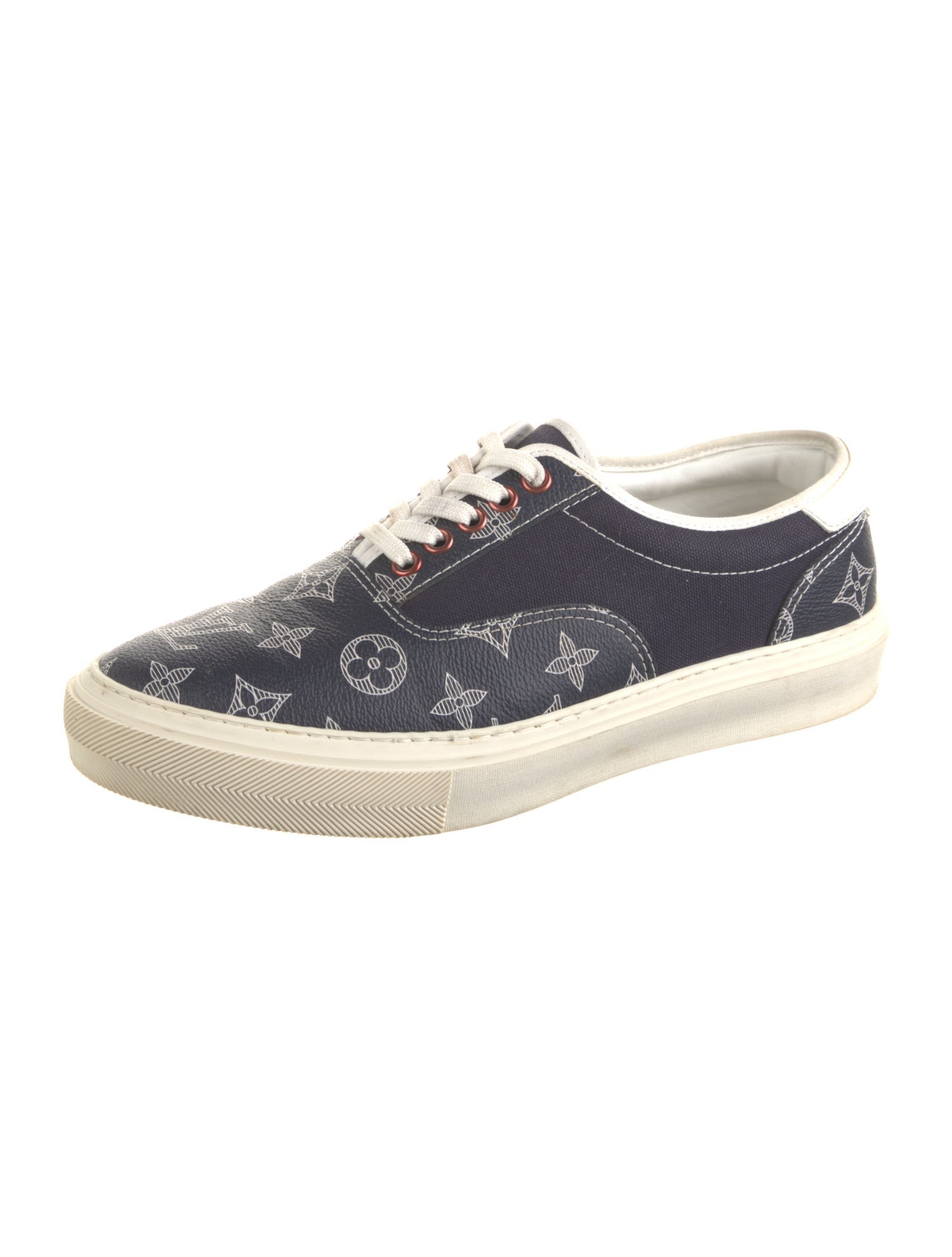 Louis Vuitton Monogram Pattern Sneakers