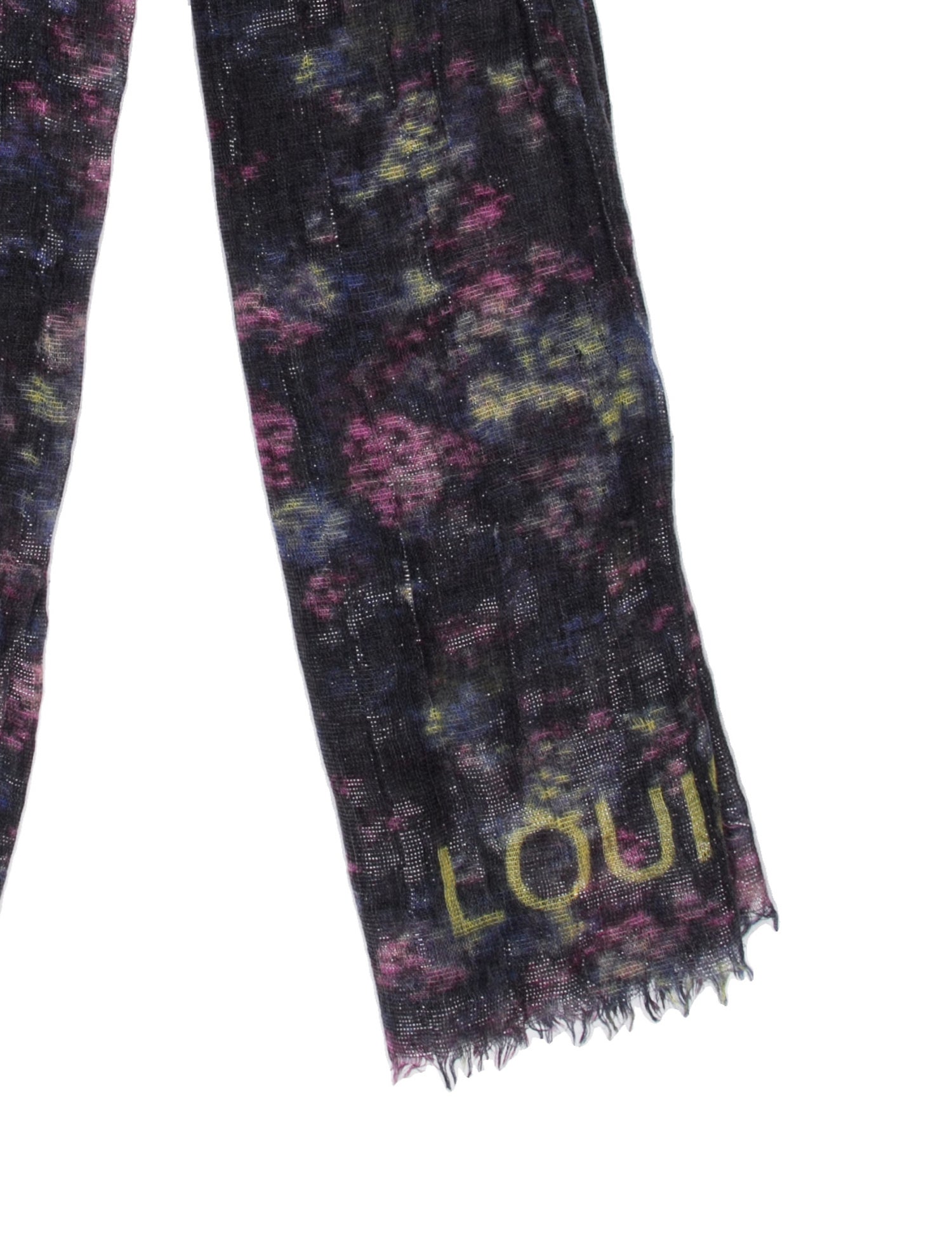 Louis Vuitton Silk Printed Scarf