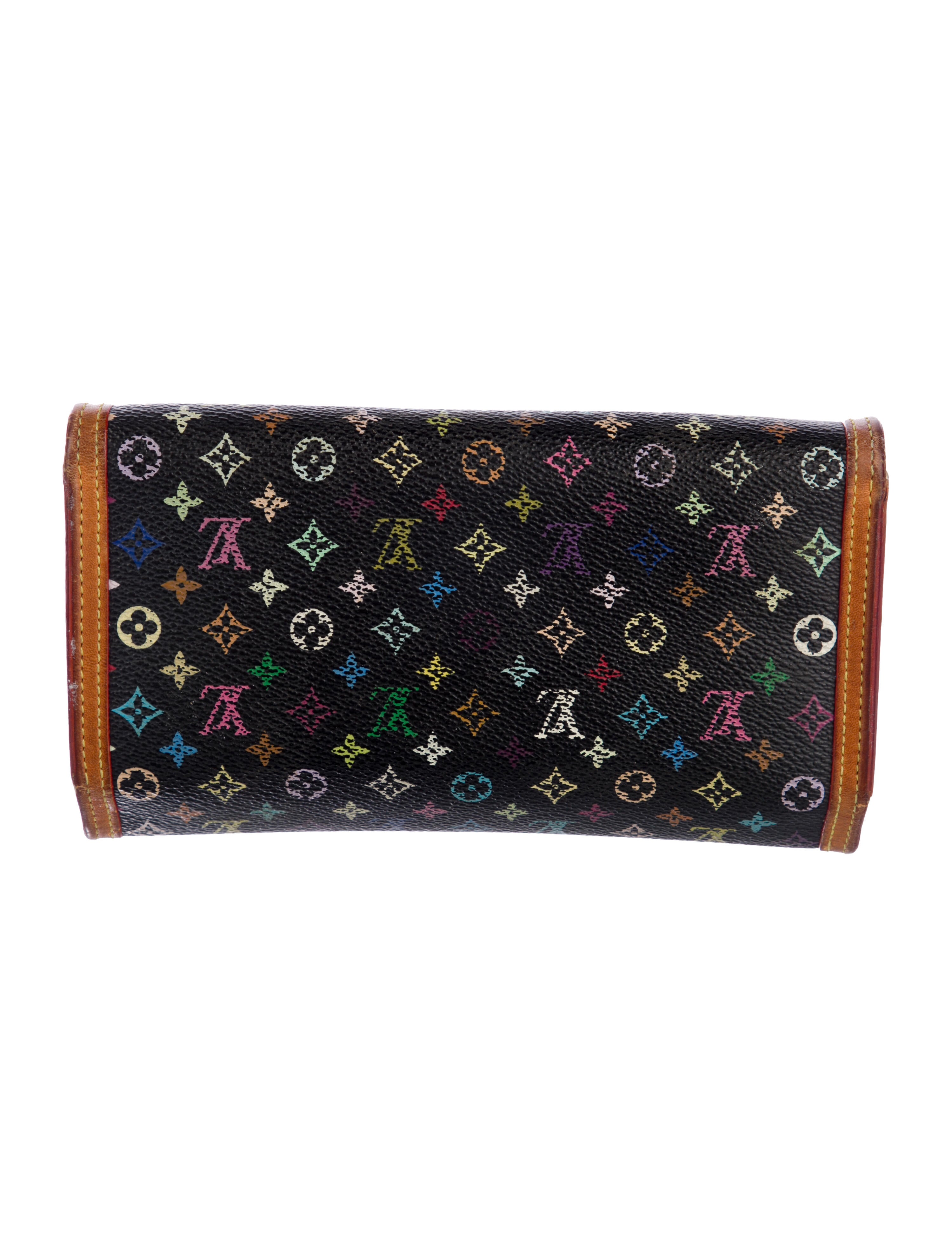 Louis Vuitton Multicolore Monogram Pattern Coated Canvas Continental Wallet