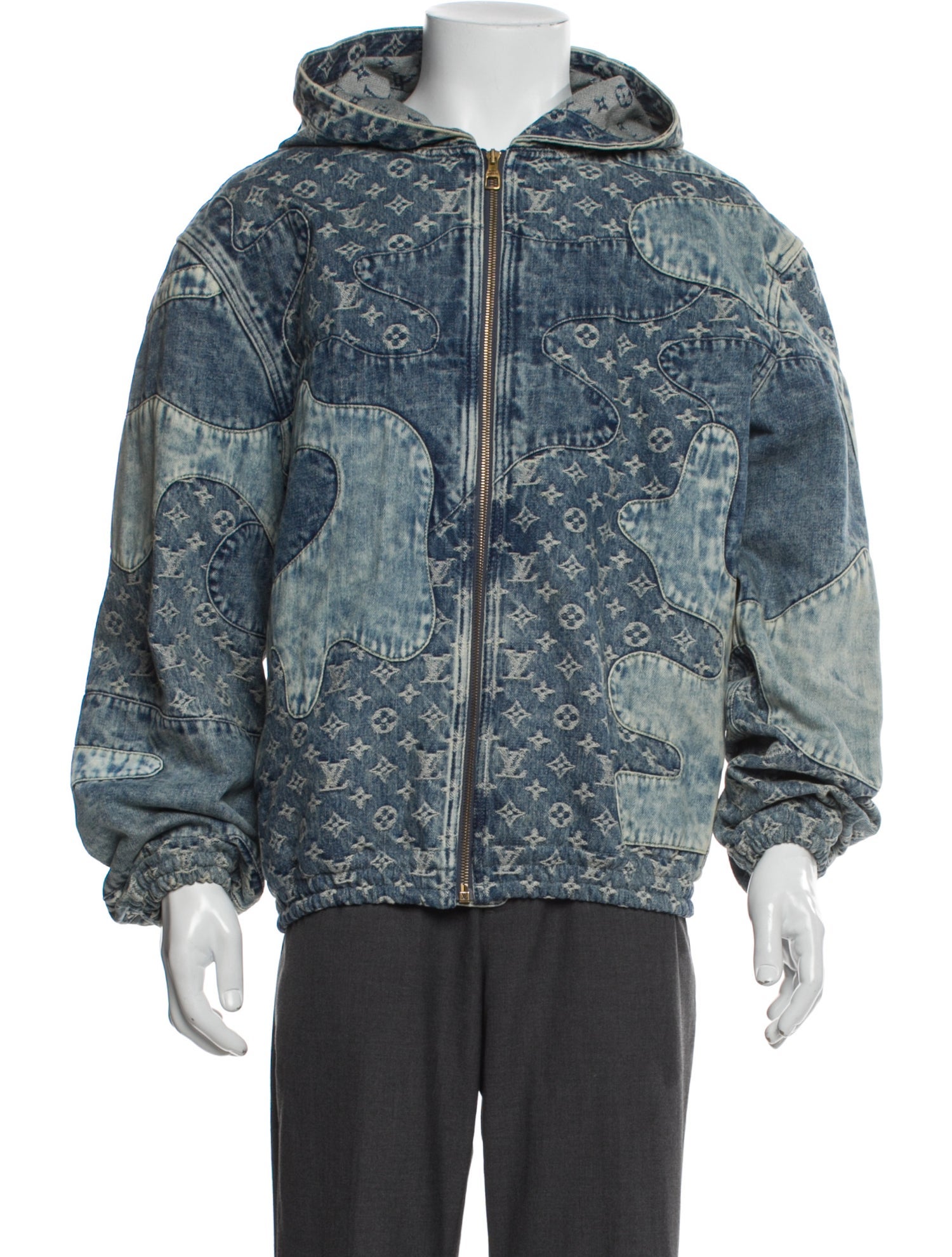 Louis Vuitton 2022 x Nigo Denim Jacket