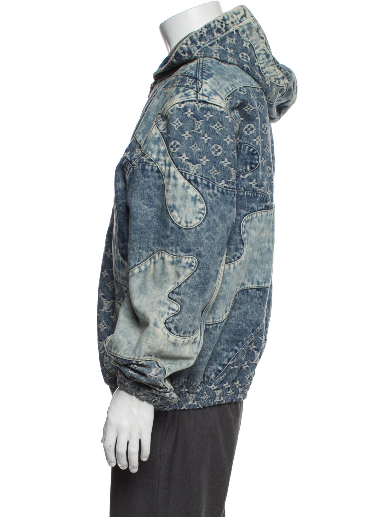 Louis Vuitton 2022 x Nigo Denim Jacket