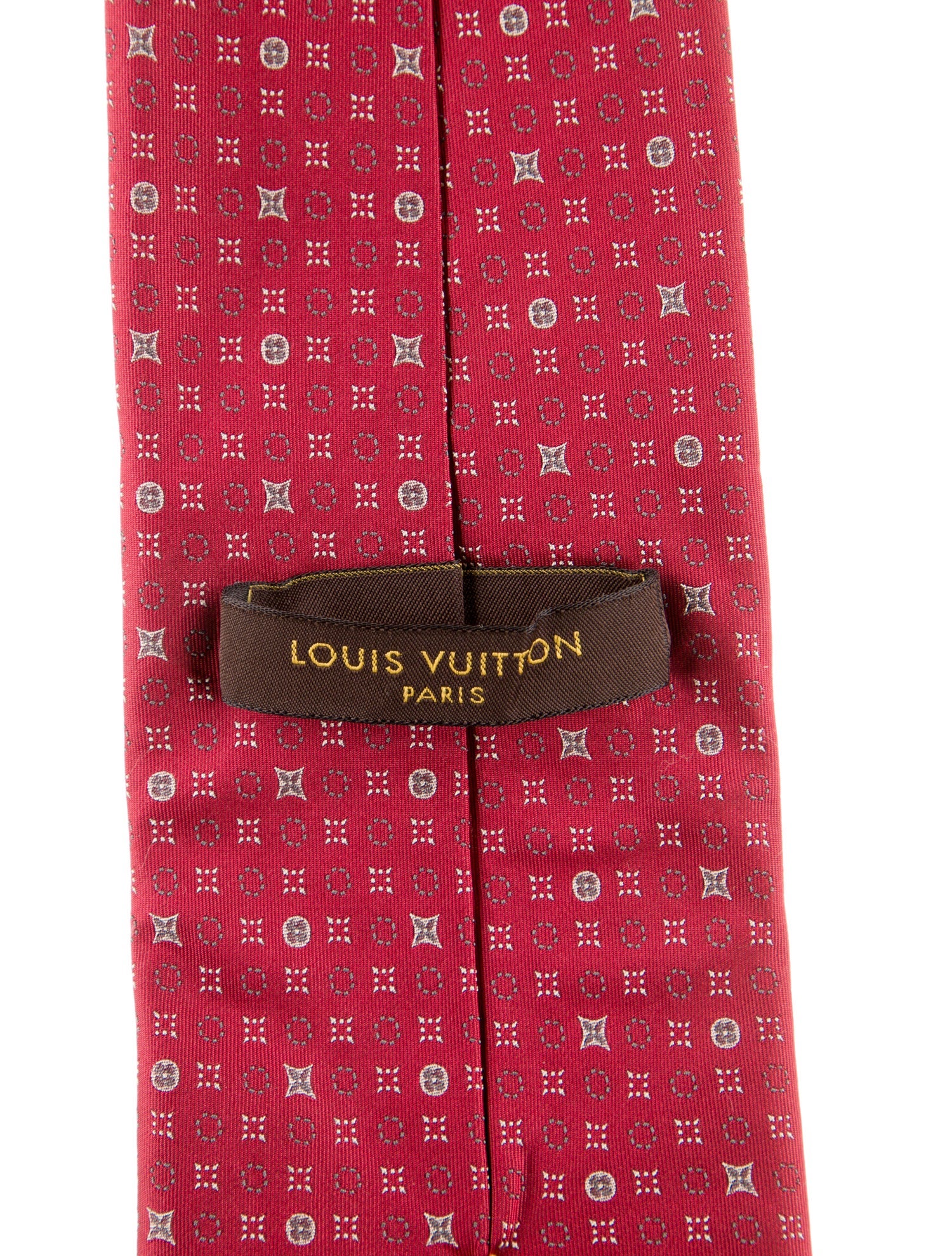Louis Vuitton Silk Printed Tie