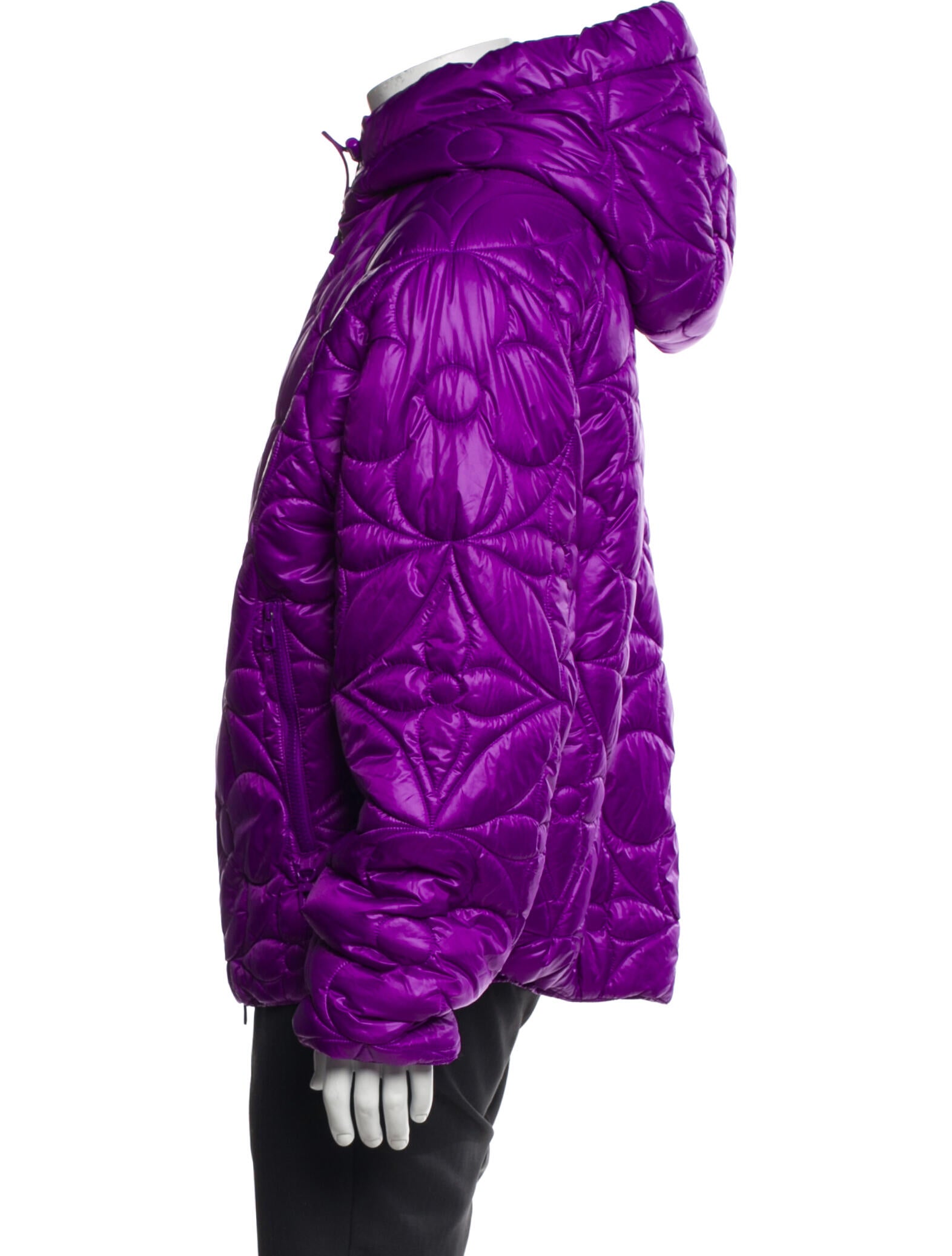 Louis Vuitton 2022 'Flower Quilted' Puffer Coat