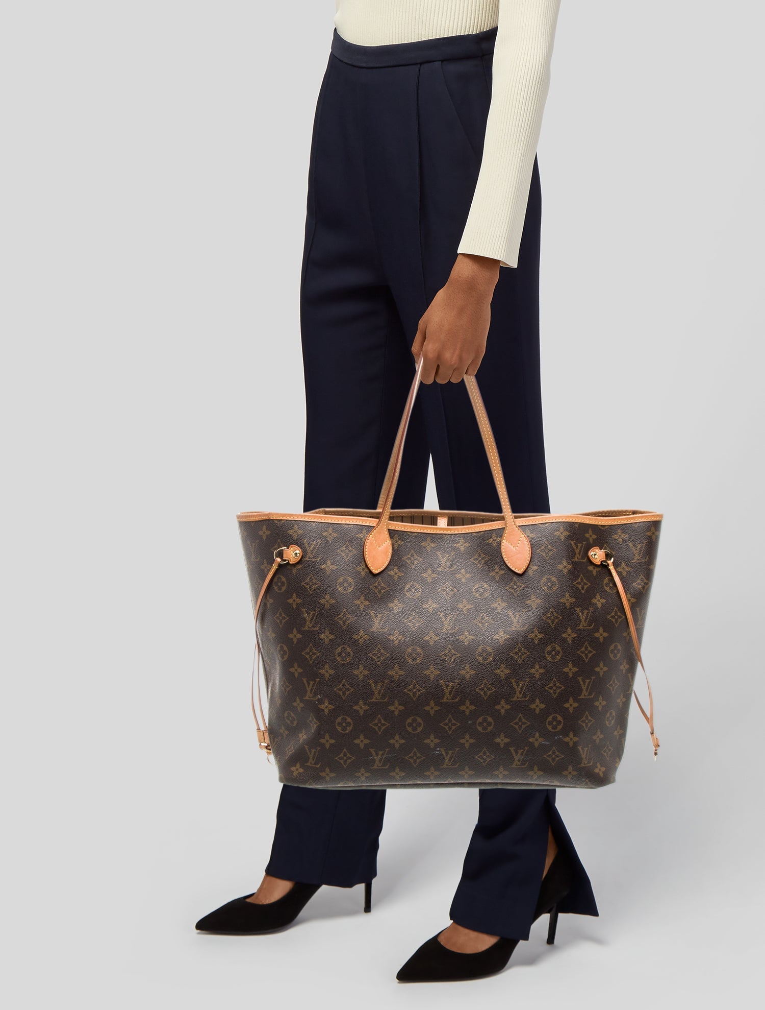 Louis Vuitton LV Monogram Neverfull w/Pouch GM