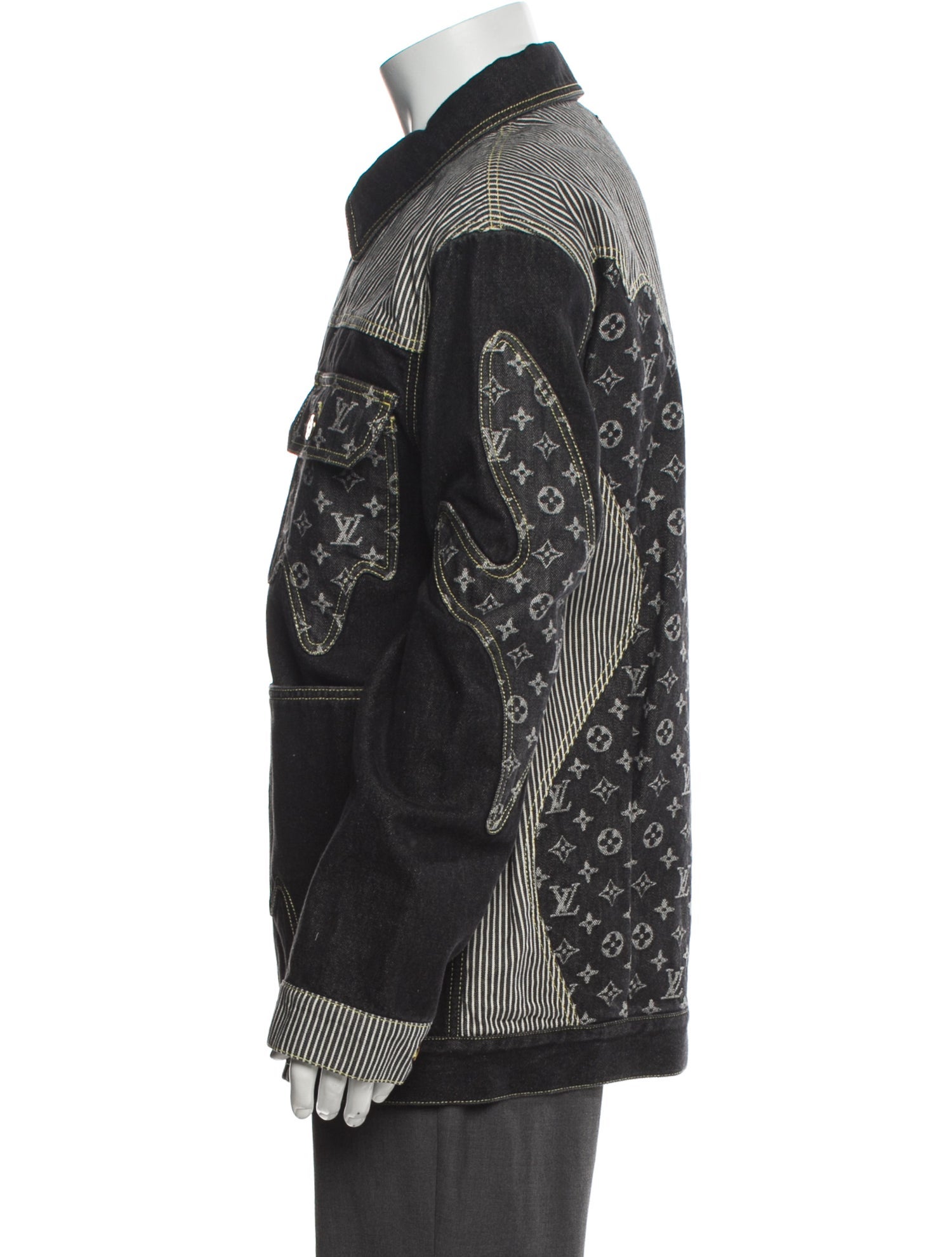 Louis Vuitton 2022 x Nigo Denim Denim Jacket w/ Tags