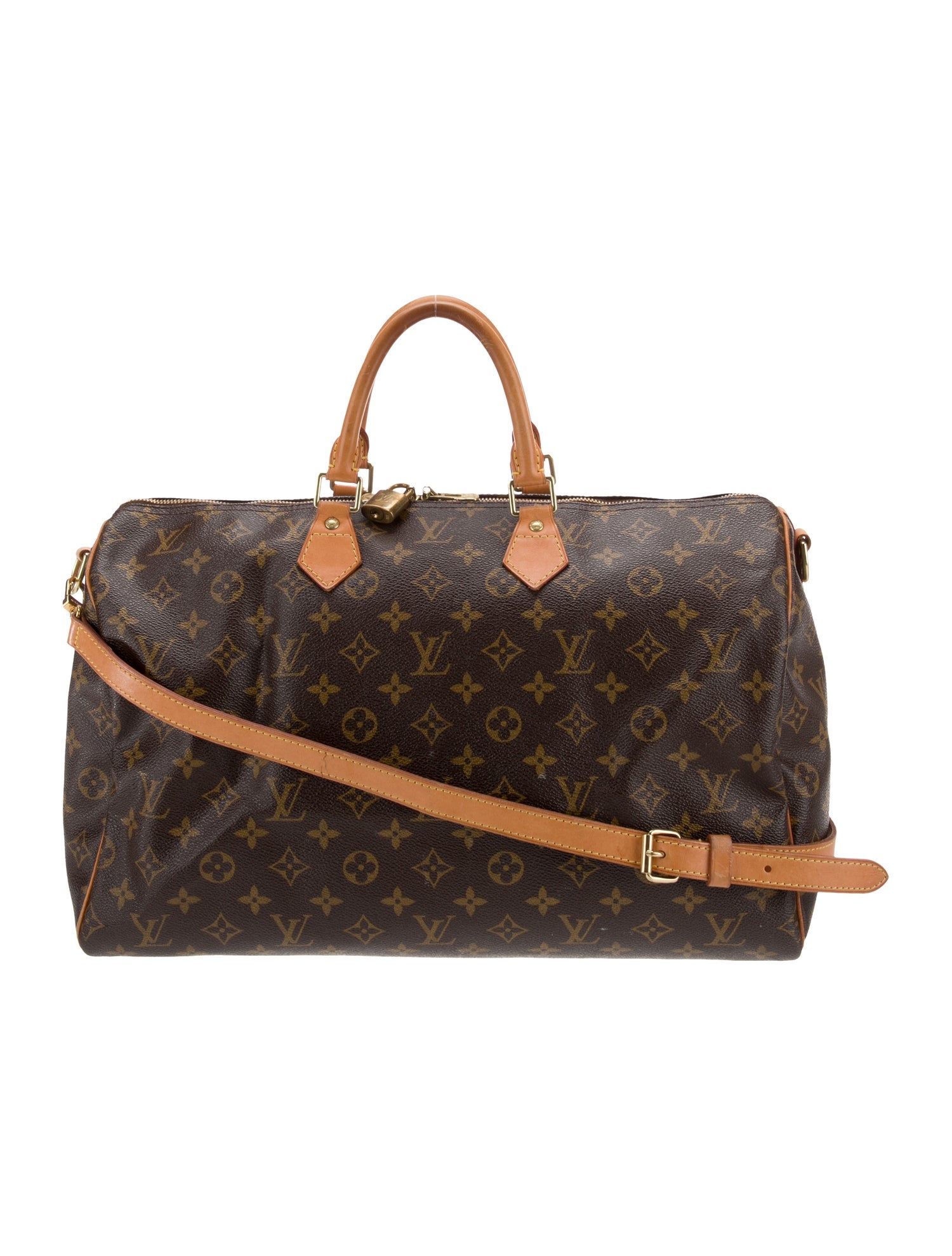 Louis Vuitton LV Monogram Speedy Bandouliere 35