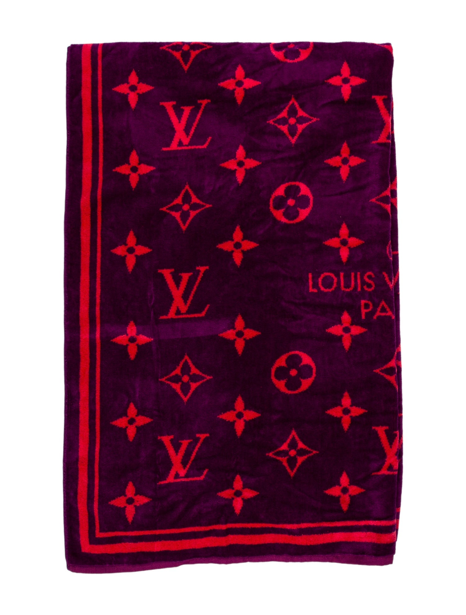 Louis Vuitton Monogram Bath Towel